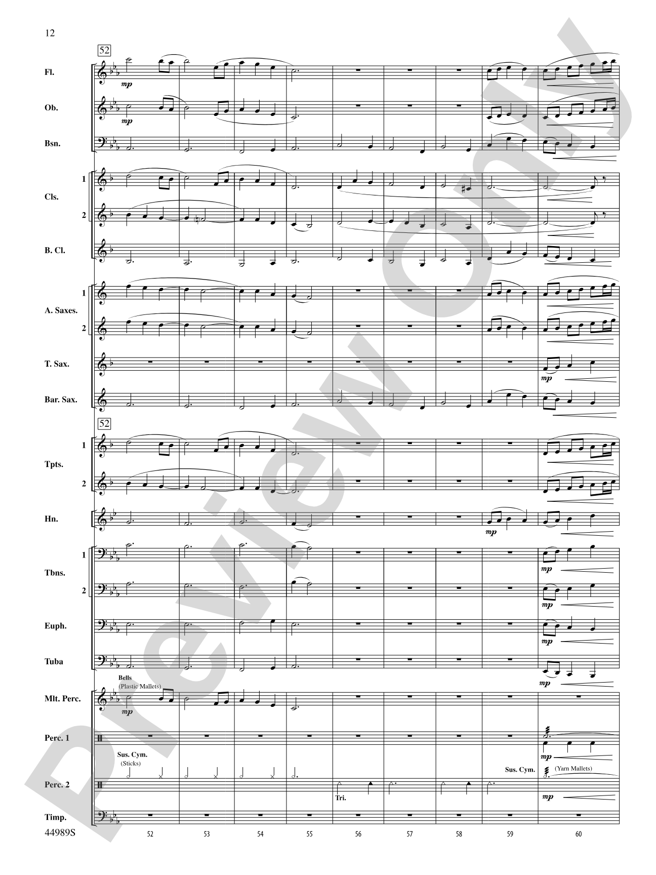 Timber Lake Festival: Concert Band Conductor Score & Parts