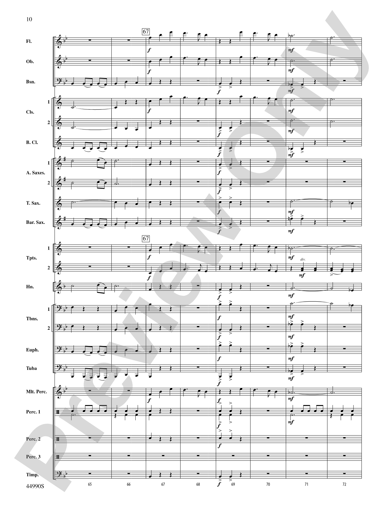 Awaken the Giant: Concert Band Conductor Score & Parts
