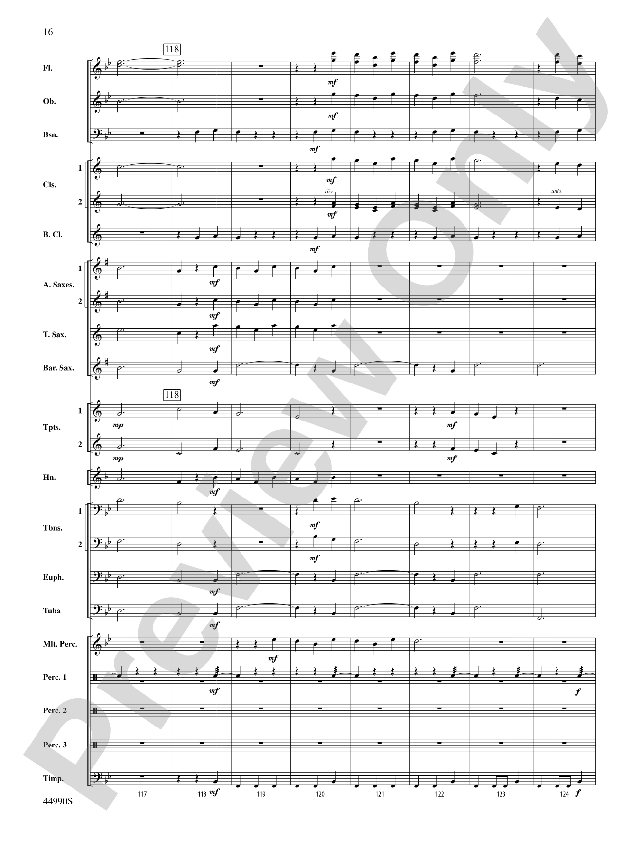 Awaken the Giant: Concert Band Conductor Score & Parts