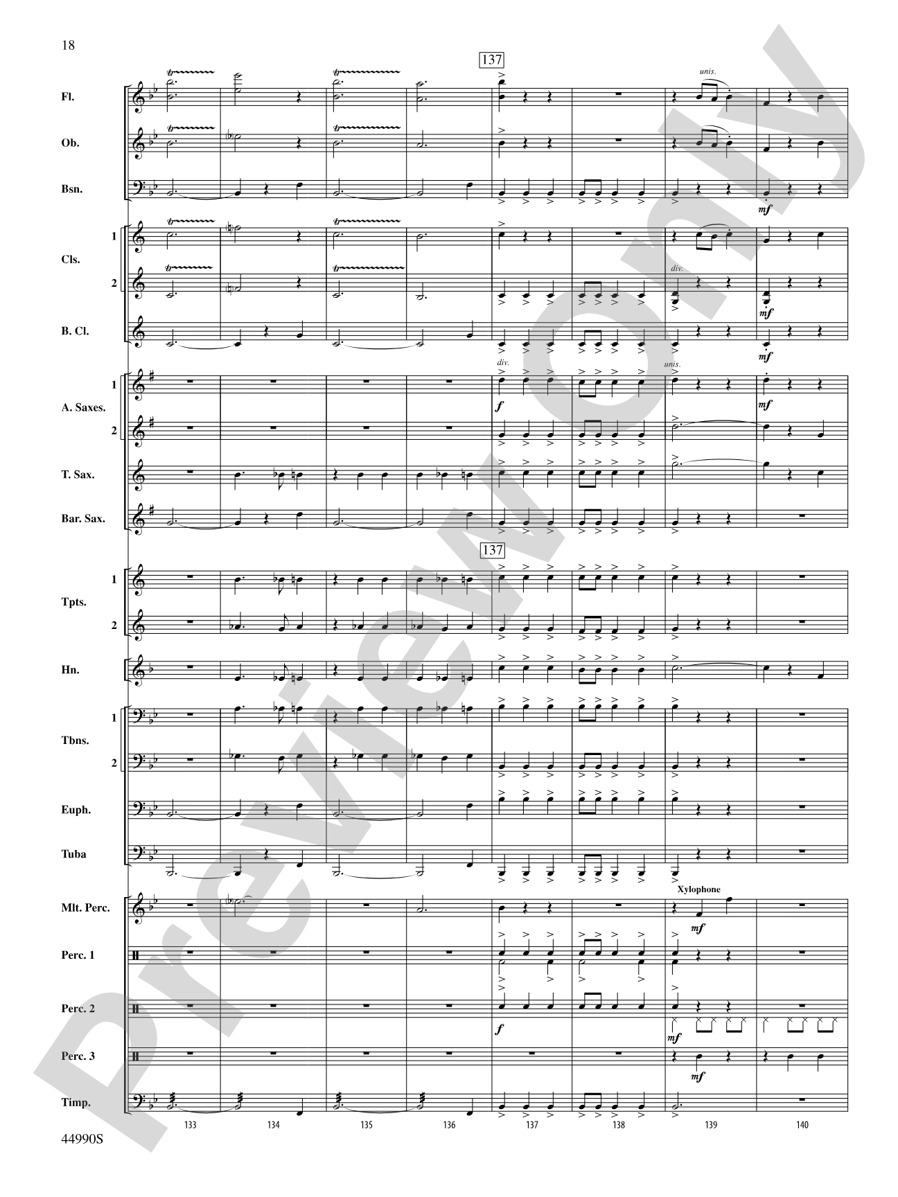 Awaken the Giant: Concert Band Conductor Score & Parts
