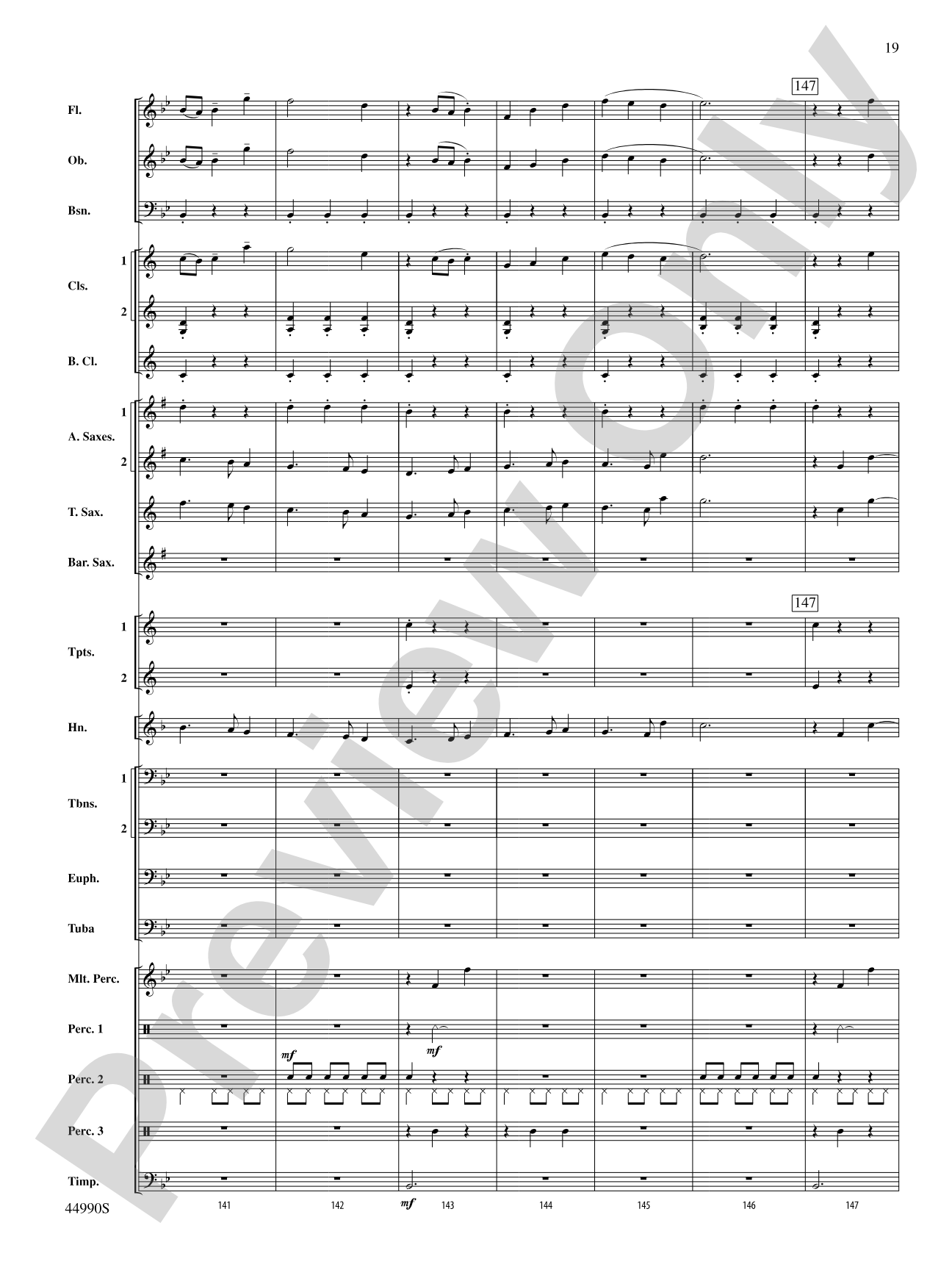 Awaken the Giant: Concert Band Conductor Score & Parts