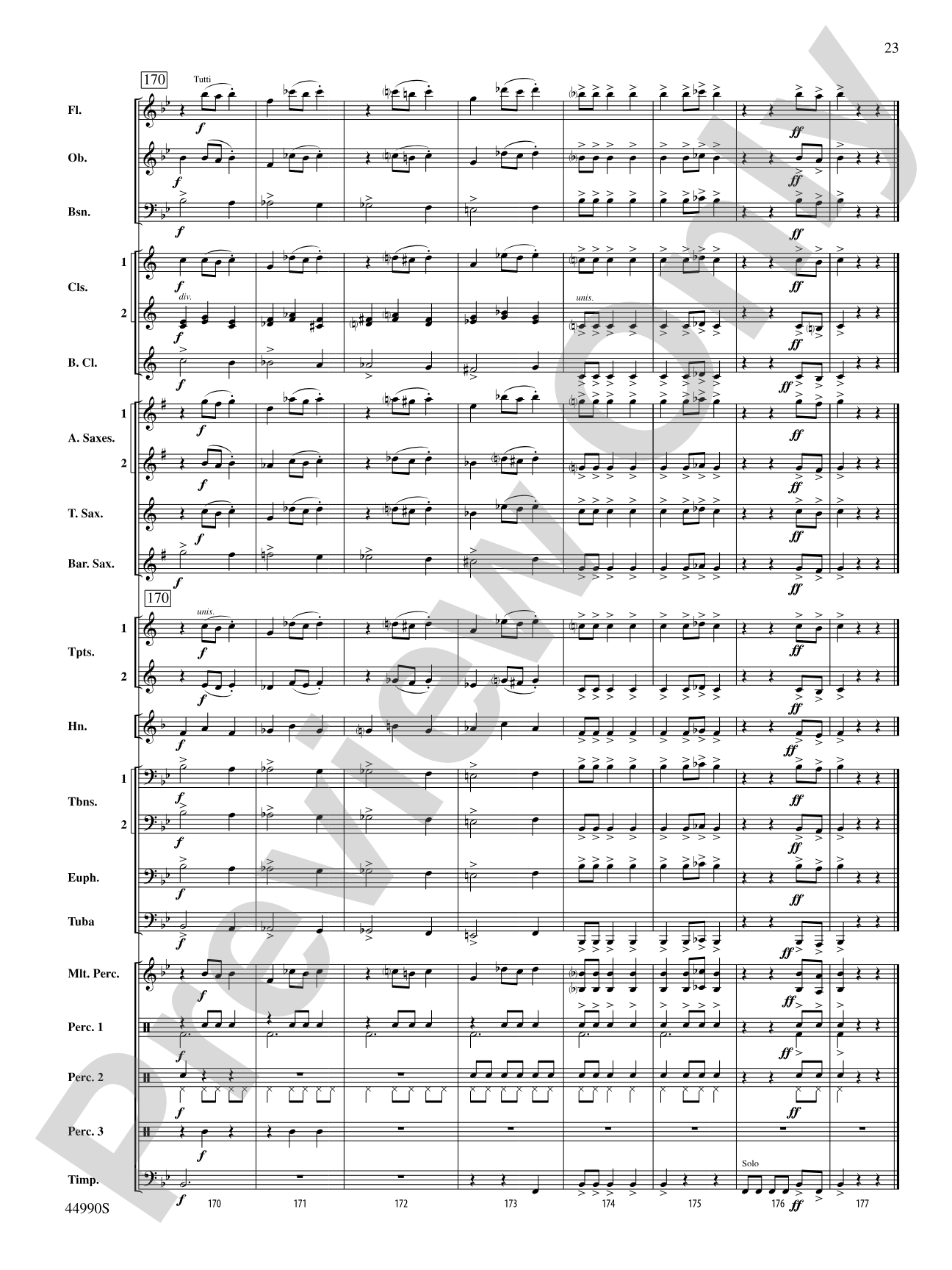 Awaken the Giant: Concert Band Conductor Score & Parts