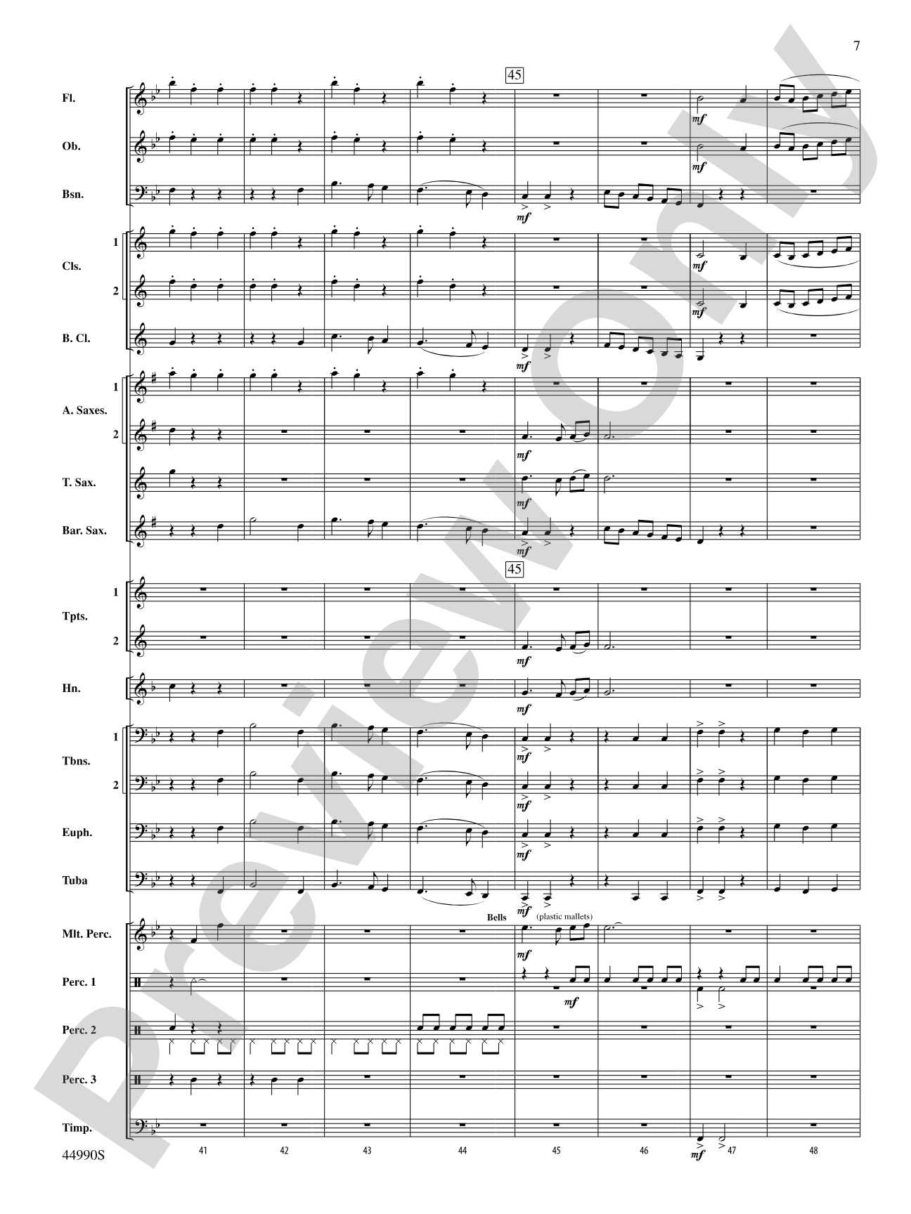 Awaken the Giant: Concert Band Conductor Score & Parts