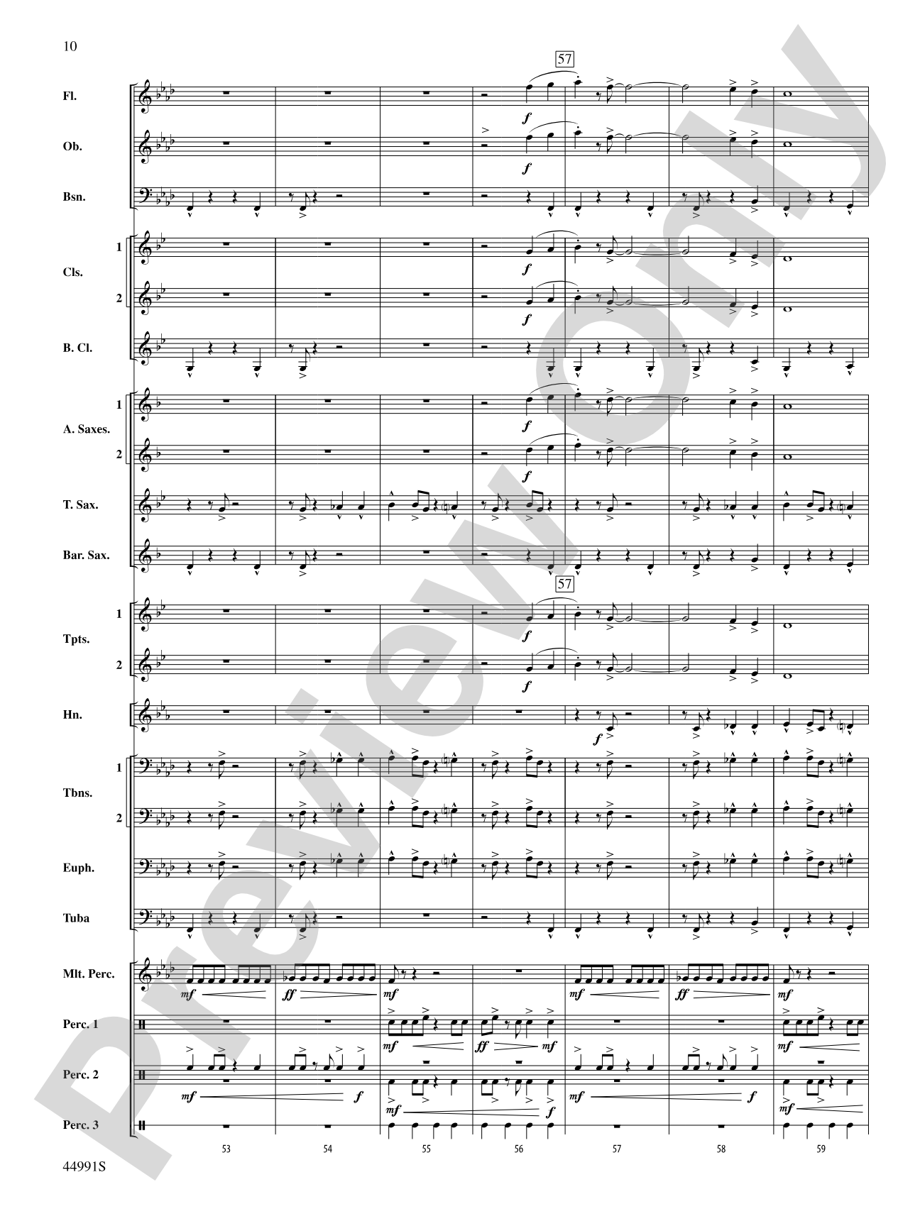 Amazonia: Concert Band Conductor Score & Parts