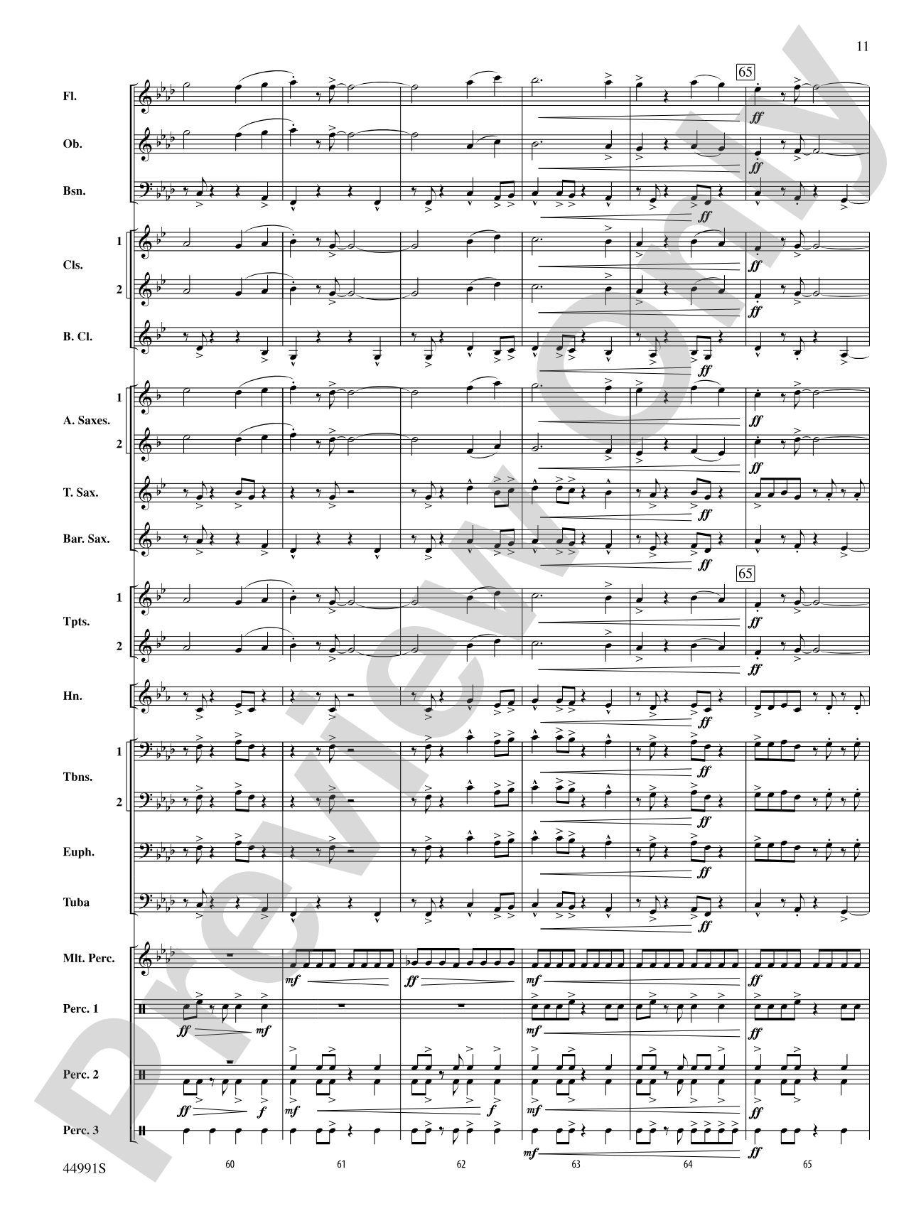 Amazonia: Concert Band Conductor Score & Parts