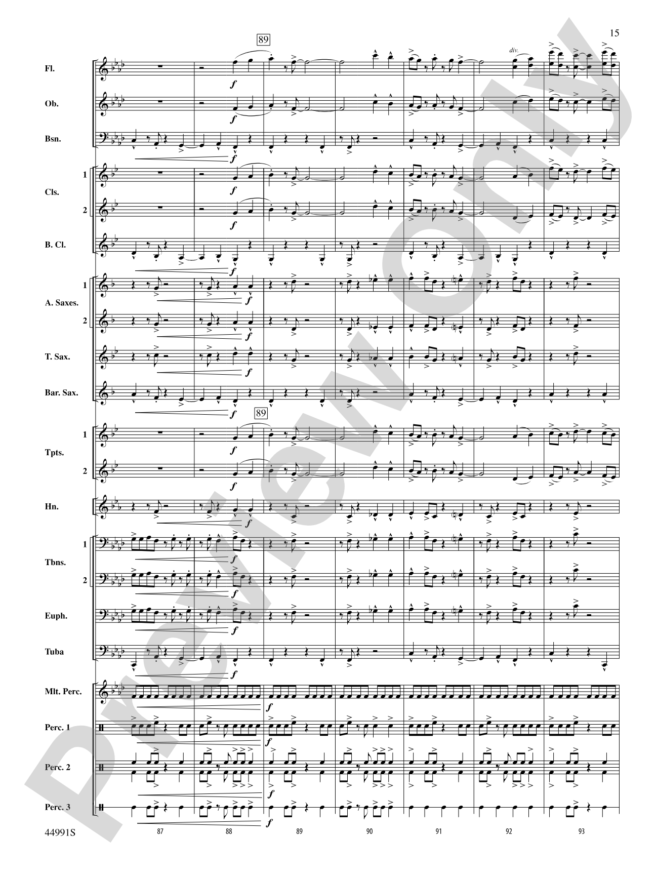 Amazonia: Concert Band Conductor Score & Parts