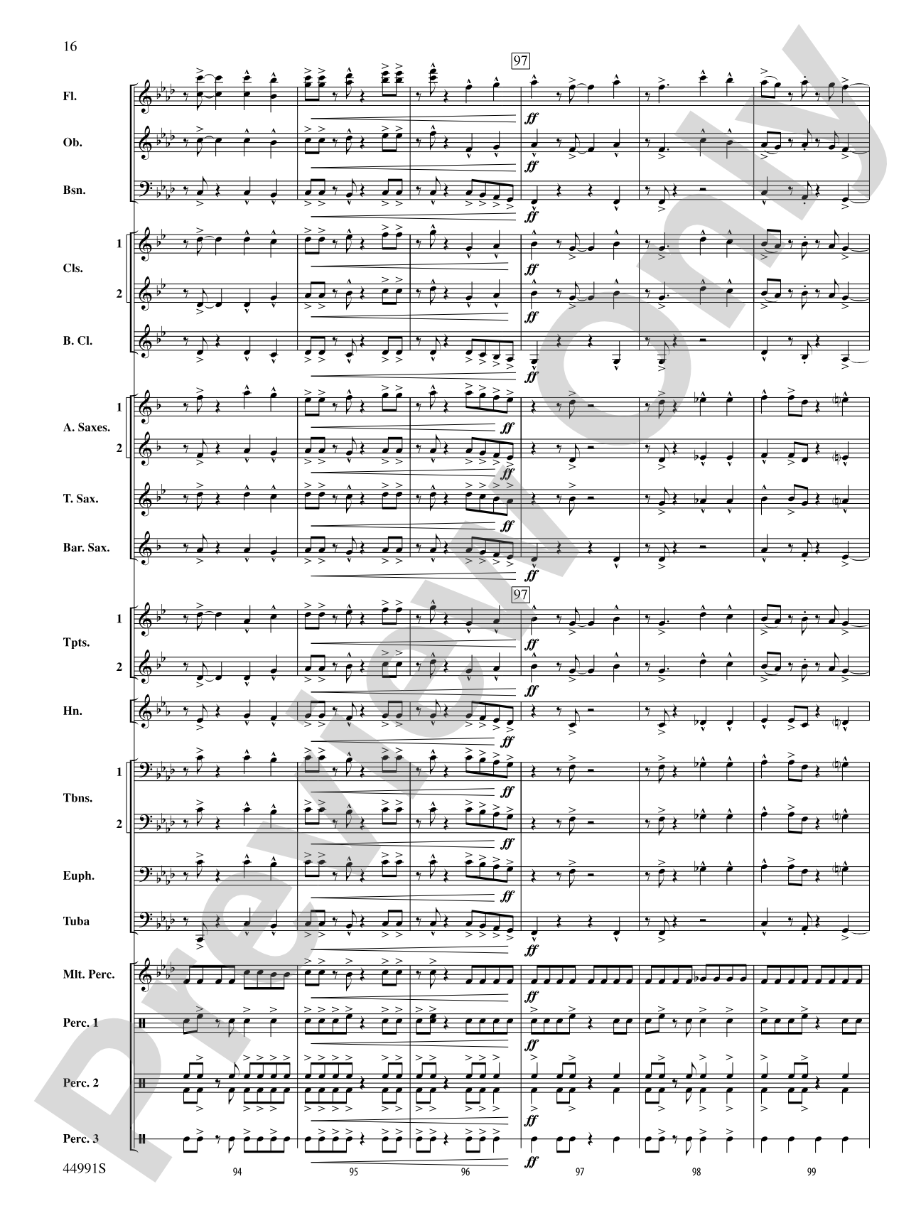 Amazonia: Concert Band Conductor Score & Parts