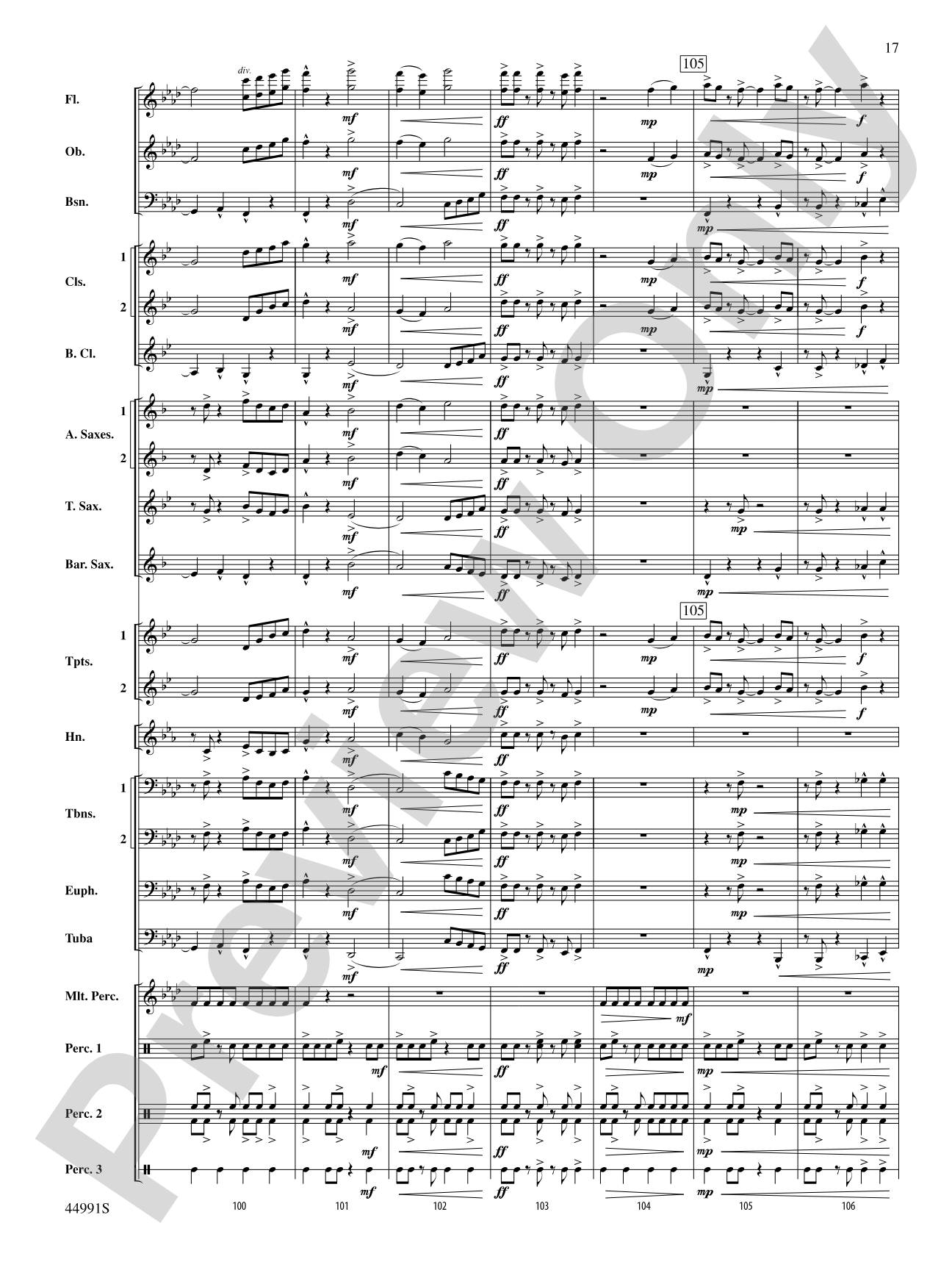 Amazonia: Concert Band Conductor Score & Parts