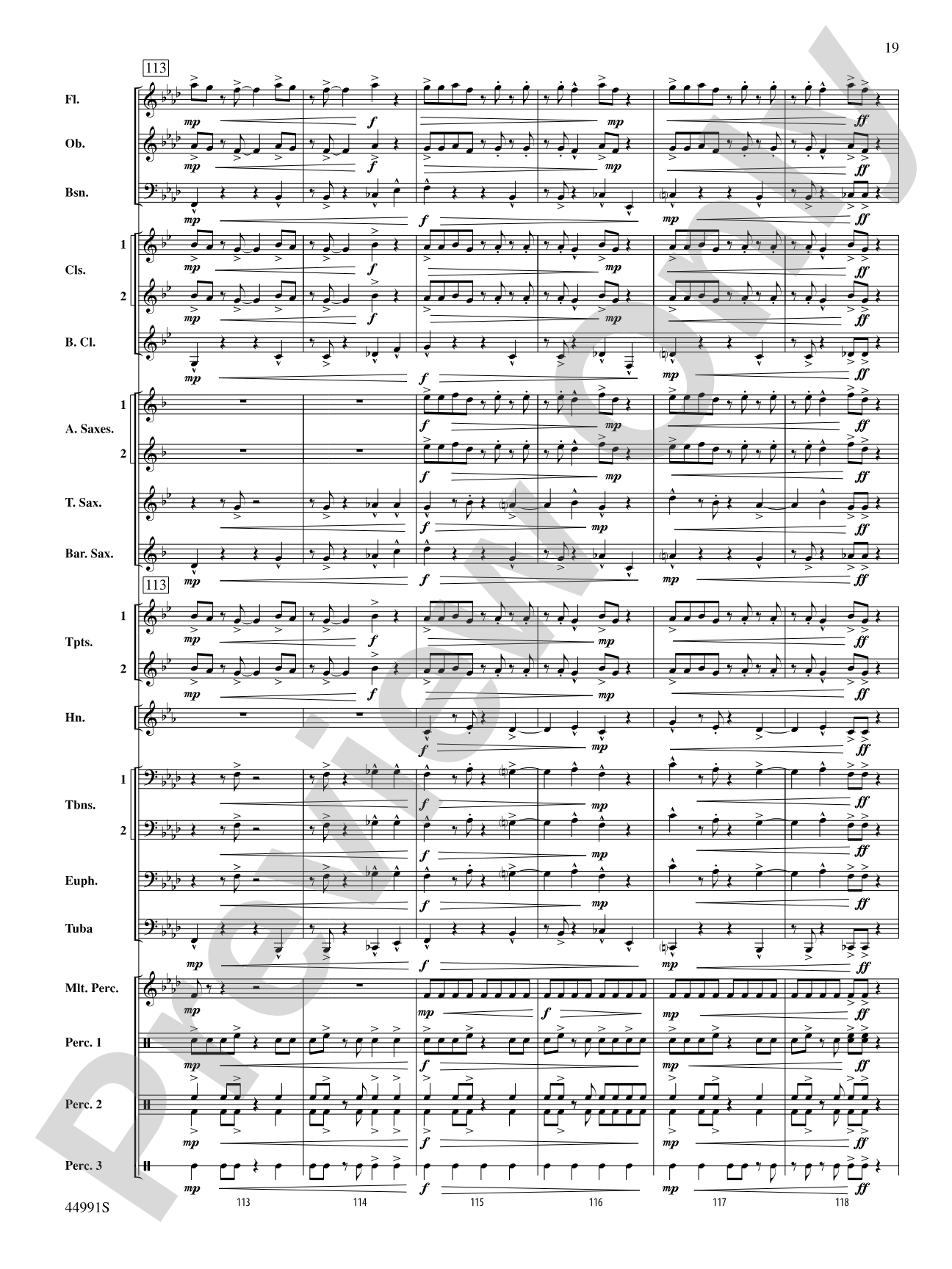 Amazonia: Concert Band Conductor Score & Parts