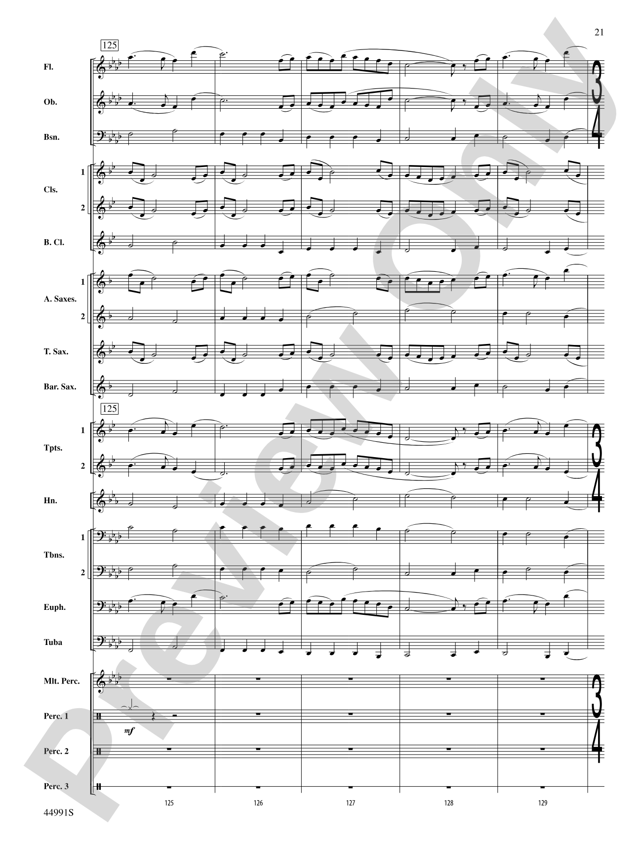 Amazonia: Concert Band Conductor Score & Parts