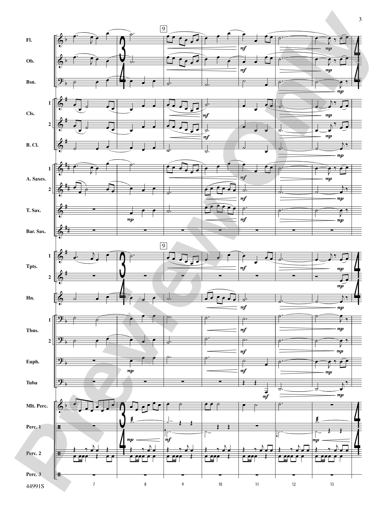 Amazonia: Concert Band Conductor Score & Parts