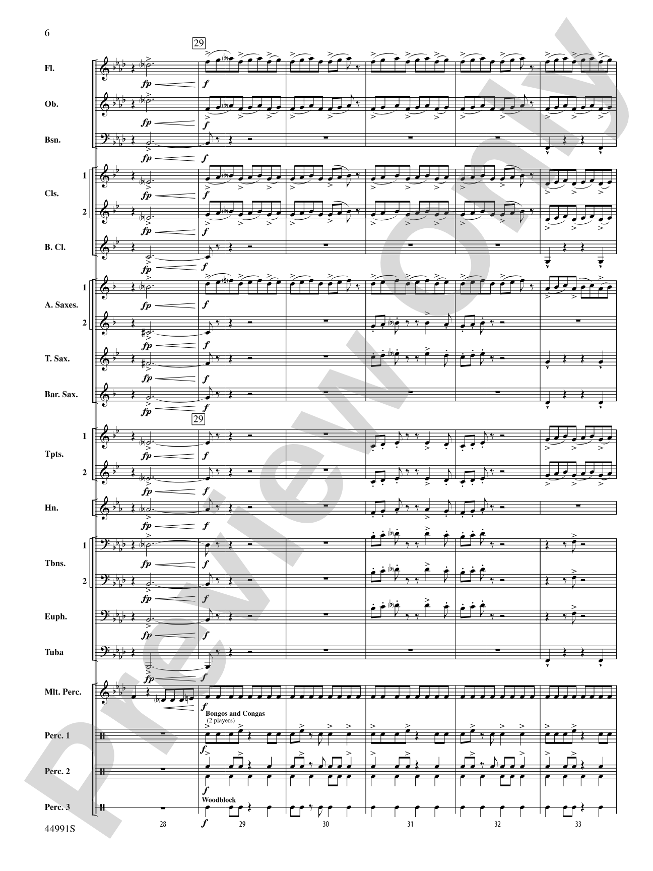 Amazonia: Concert Band Conductor Score & Parts