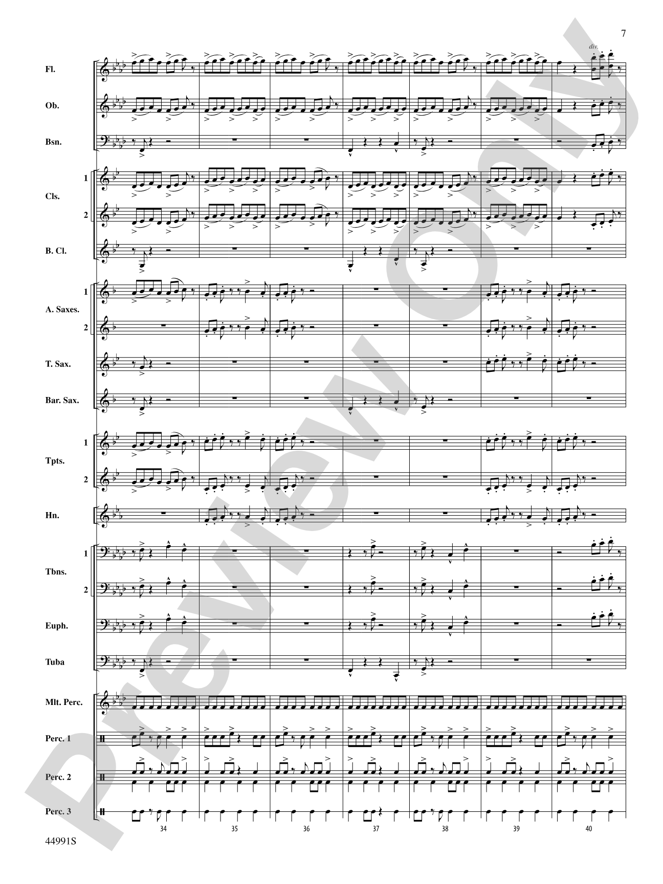 Amazonia: Concert Band Conductor Score & Parts
