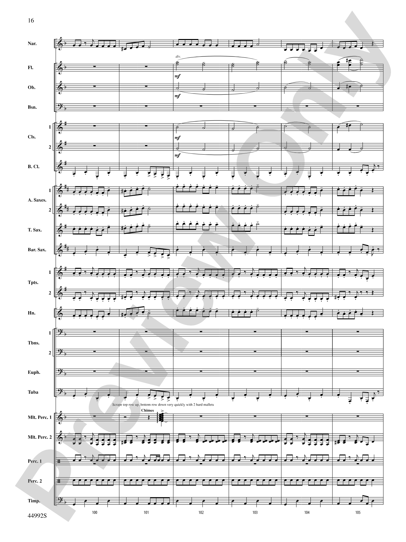 A Christmas Tale: Concert Band Conductor Score & Parts