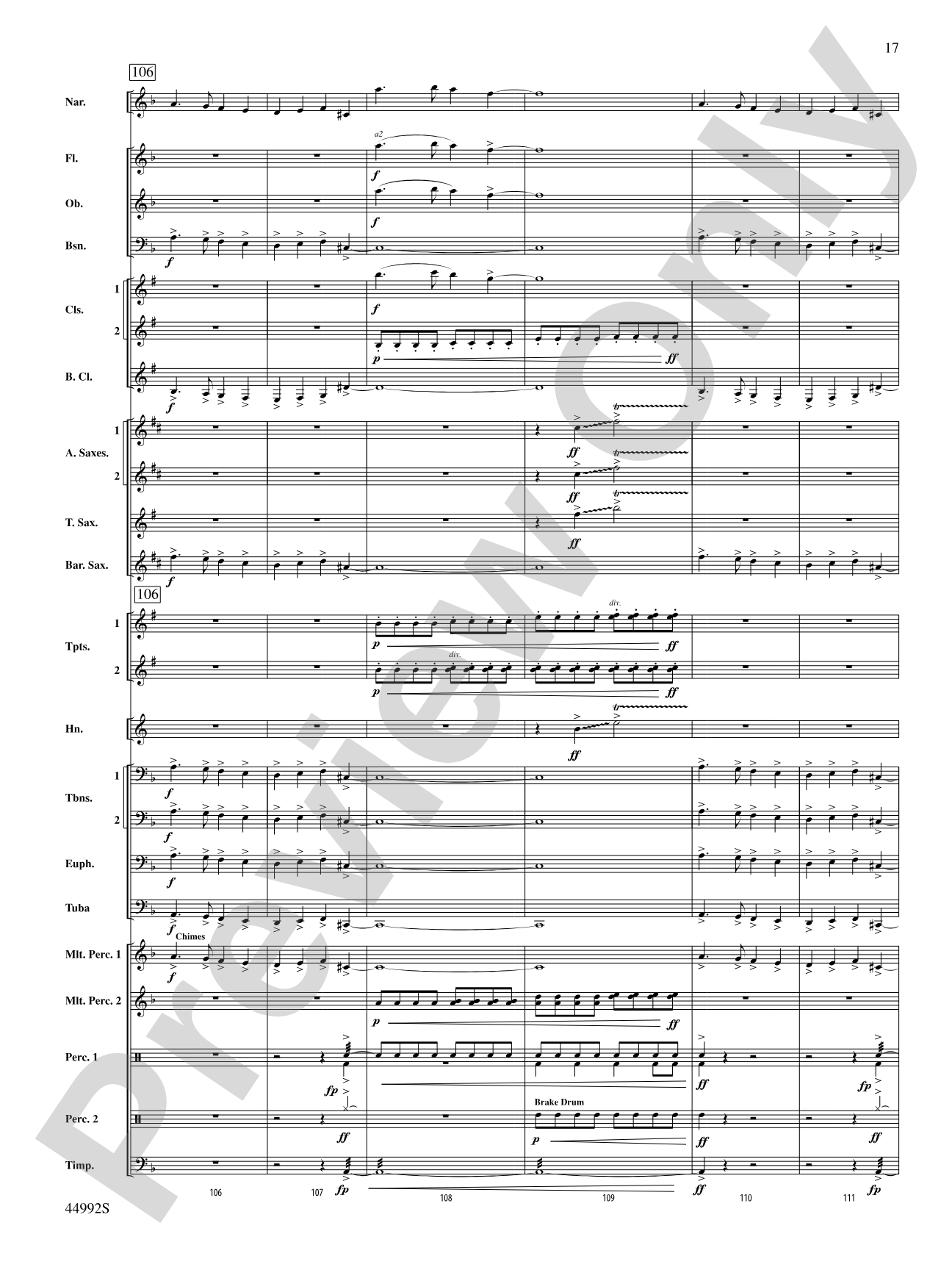 A Christmas Tale: Concert Band Conductor Score & Parts