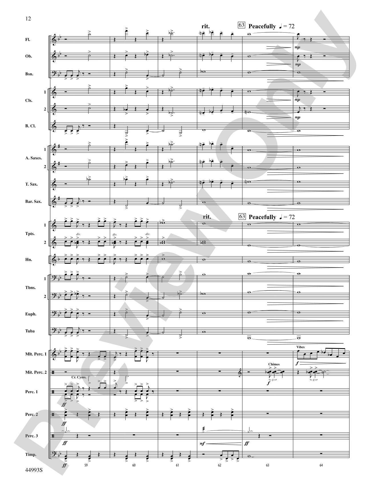 Atlas: Concert Band Conductor Score & Parts