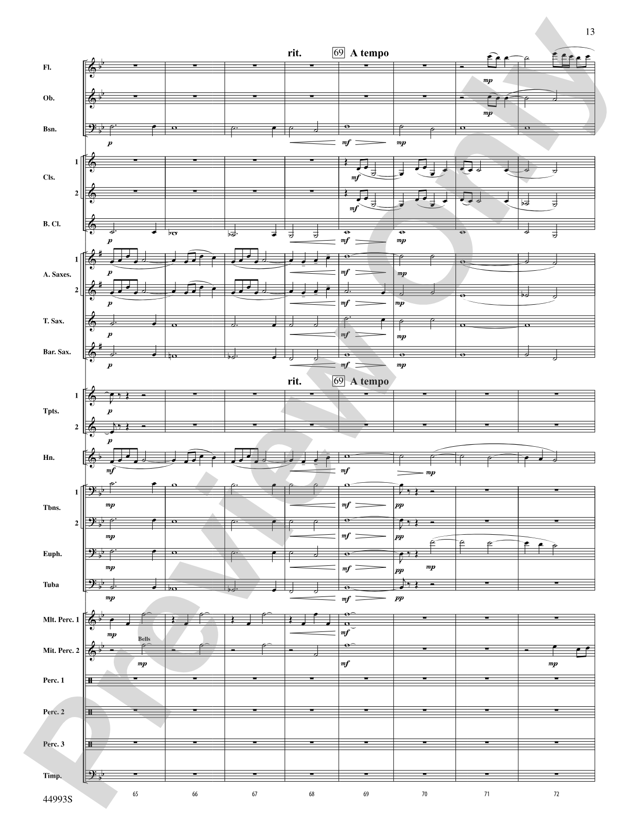 Atlas: Concert Band Conductor Score & Parts