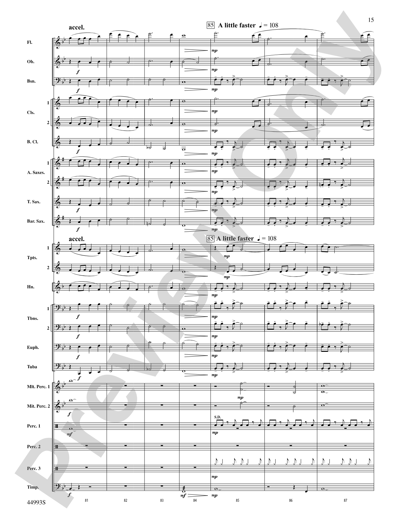 Atlas: Concert Band Conductor Score & Parts