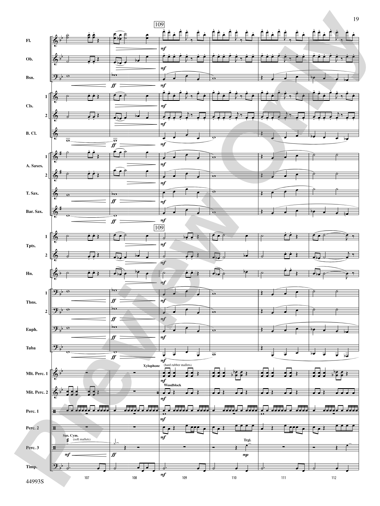 Atlas: Concert Band Conductor Score & Parts