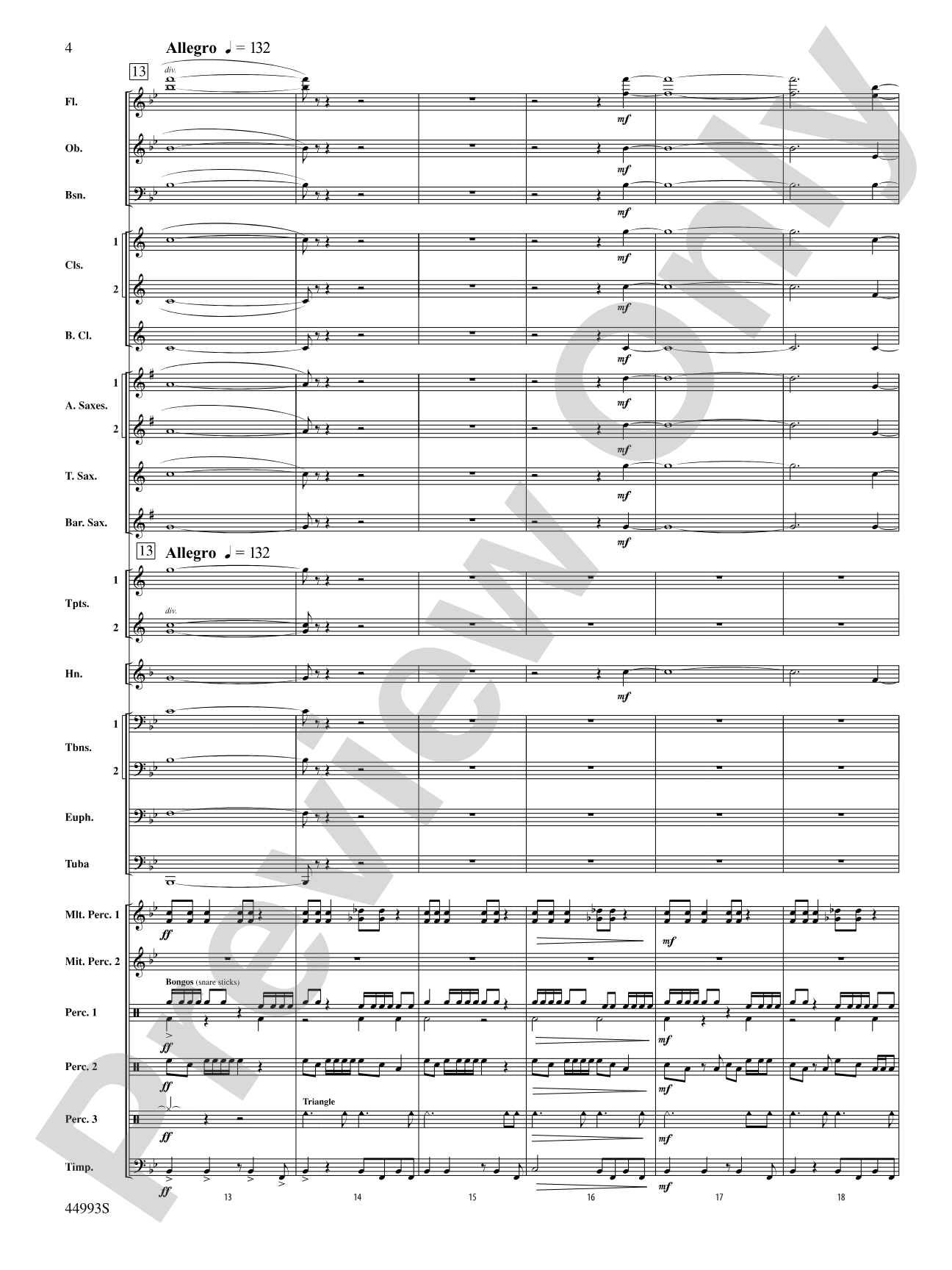 Atlas: Concert Band Conductor Score & Parts