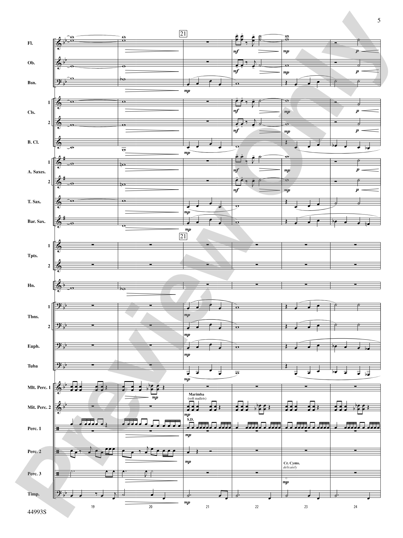 Atlas: Concert Band Conductor Score & Parts