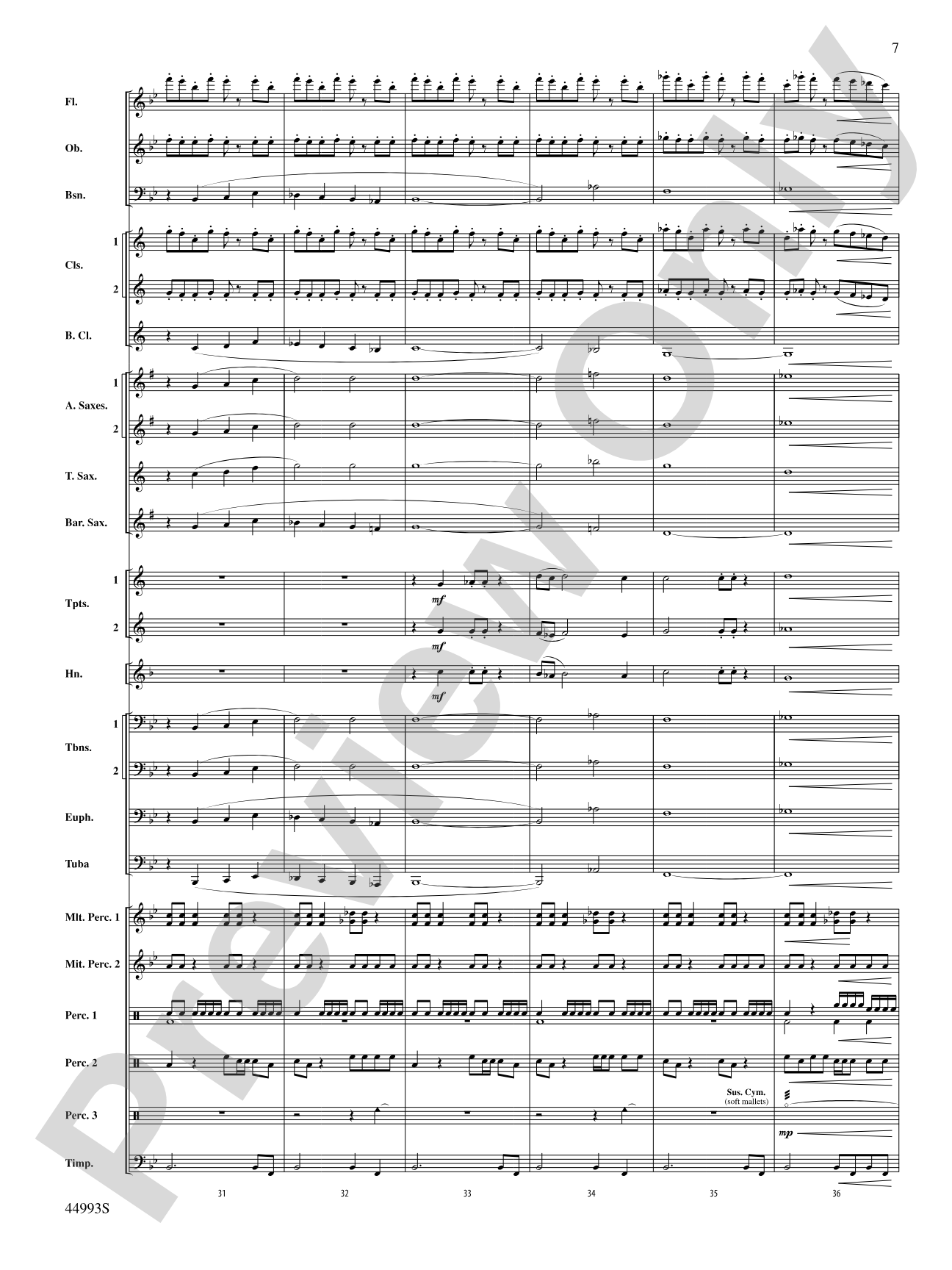 Atlas: Concert Band Conductor Score & Parts