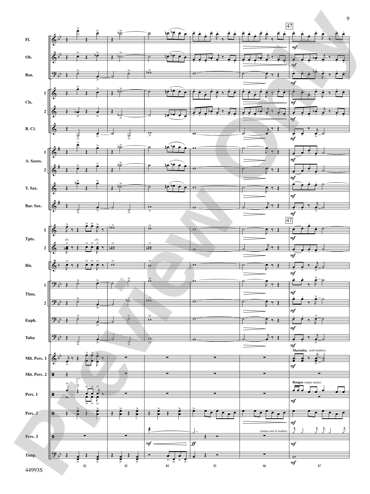 Atlas: Concert Band Conductor Score & Parts