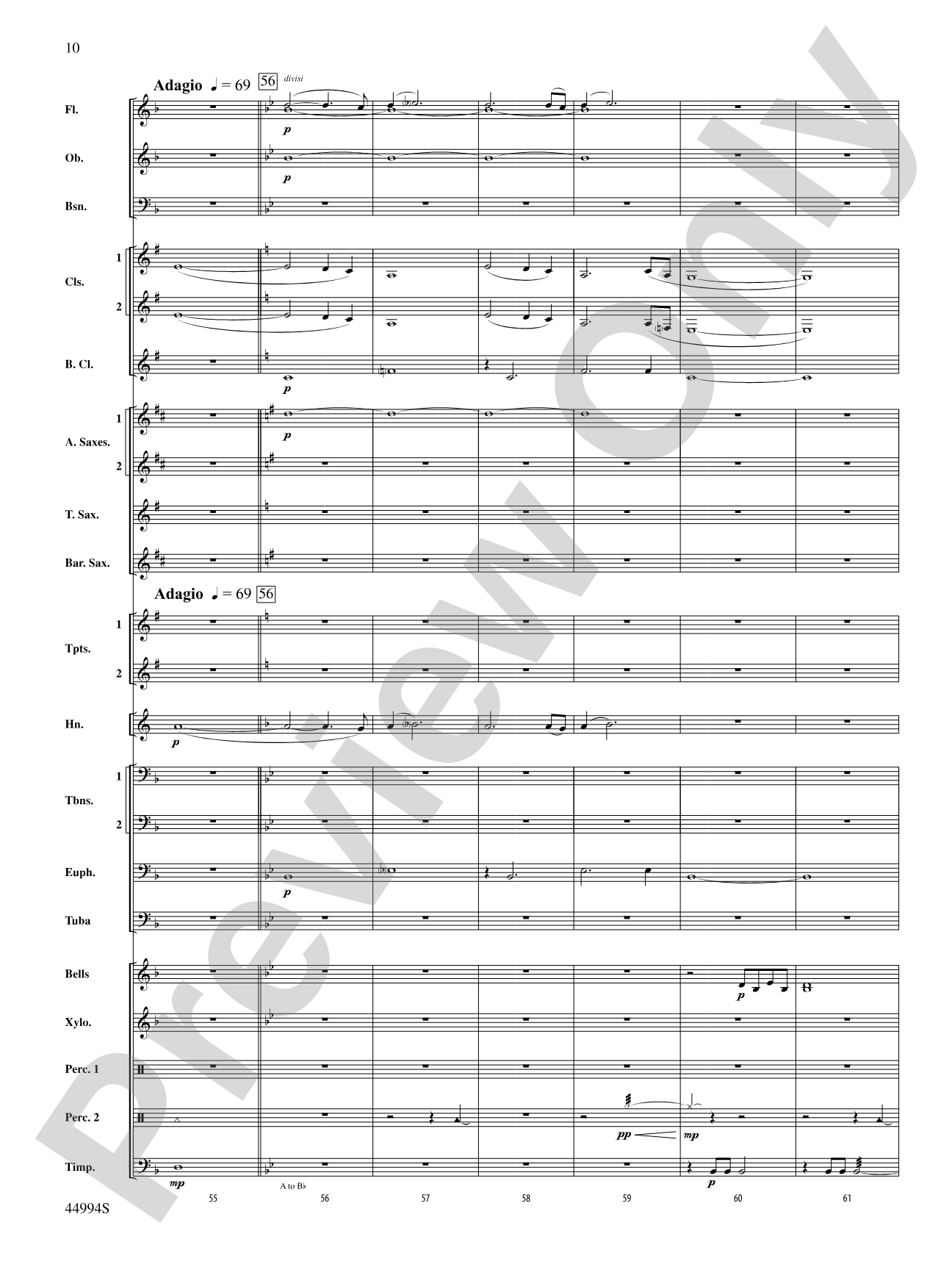 In tantum lux: Concert Band Conductor Score & Parts