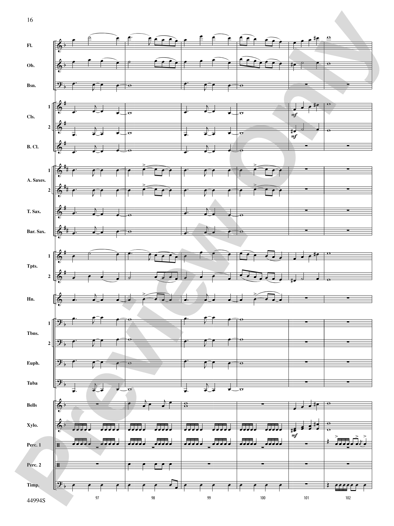 In tantum lux: Concert Band Conductor Score & Parts