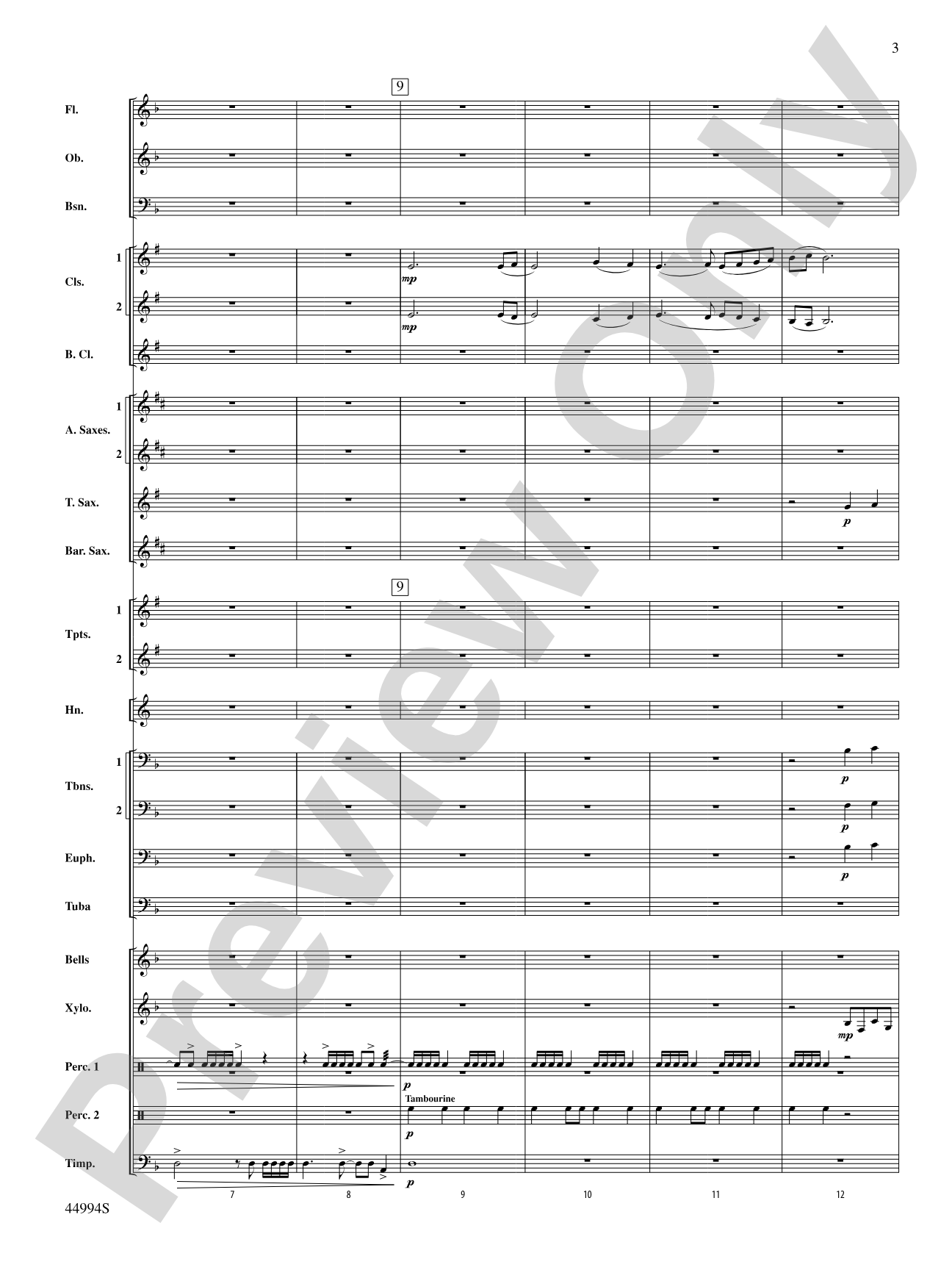 In tantum lux: Concert Band Conductor Score & Parts