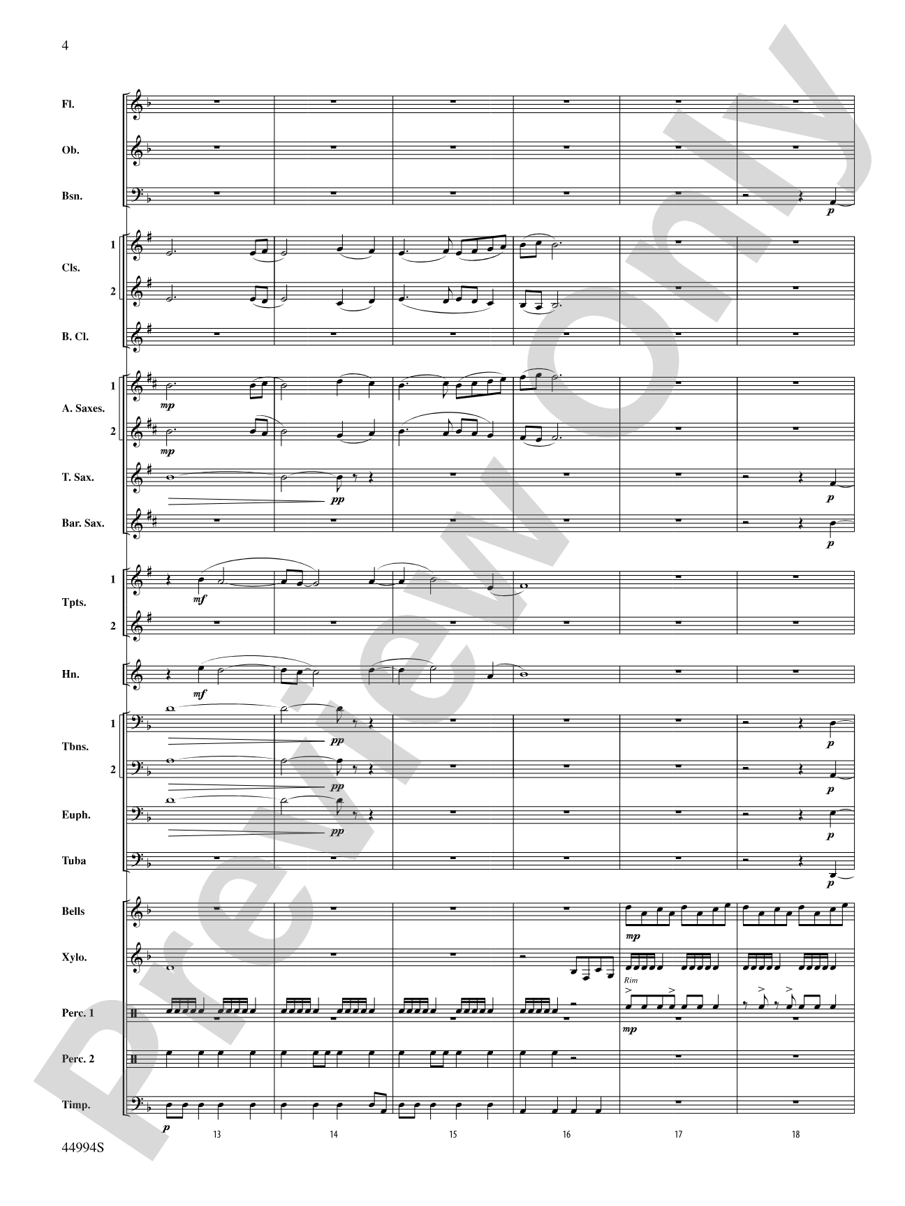 In tantum lux: Concert Band Conductor Score & Parts