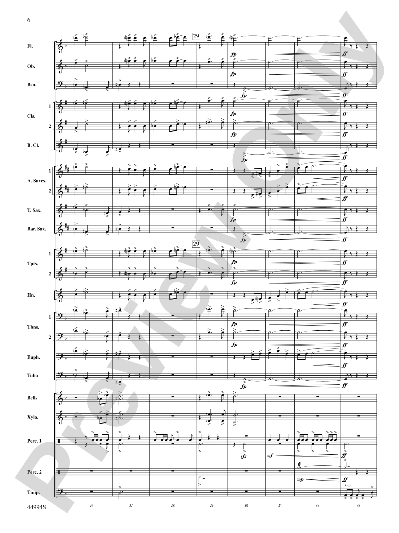 In tantum lux: Concert Band Conductor Score & Parts