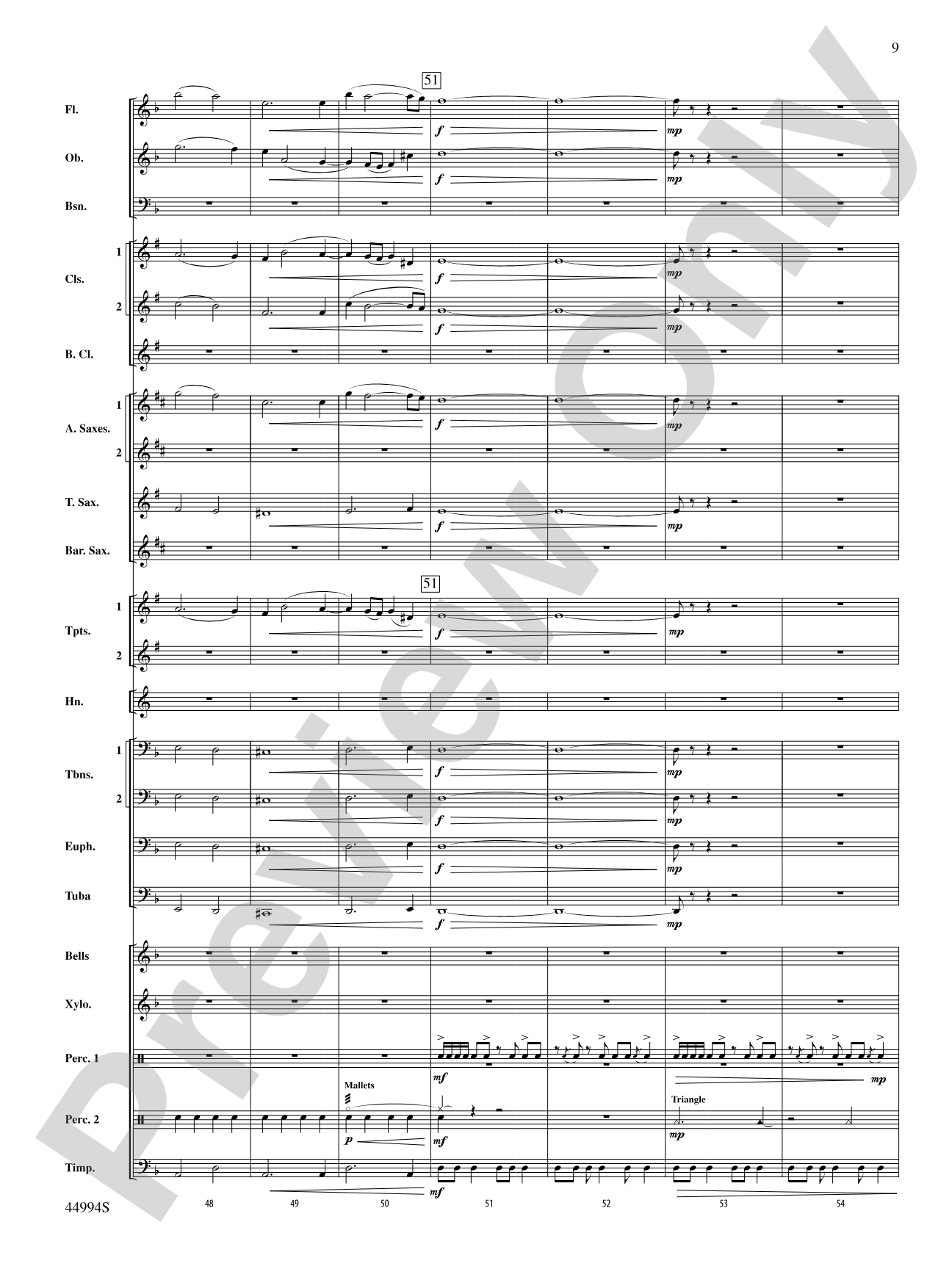 In tantum lux: Concert Band Conductor Score & Parts