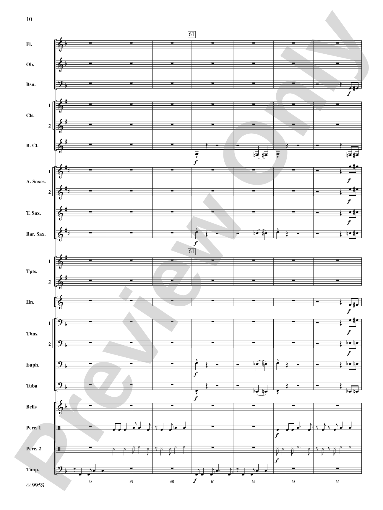 Djembe Laya: Concert Band Conductor Score & Parts