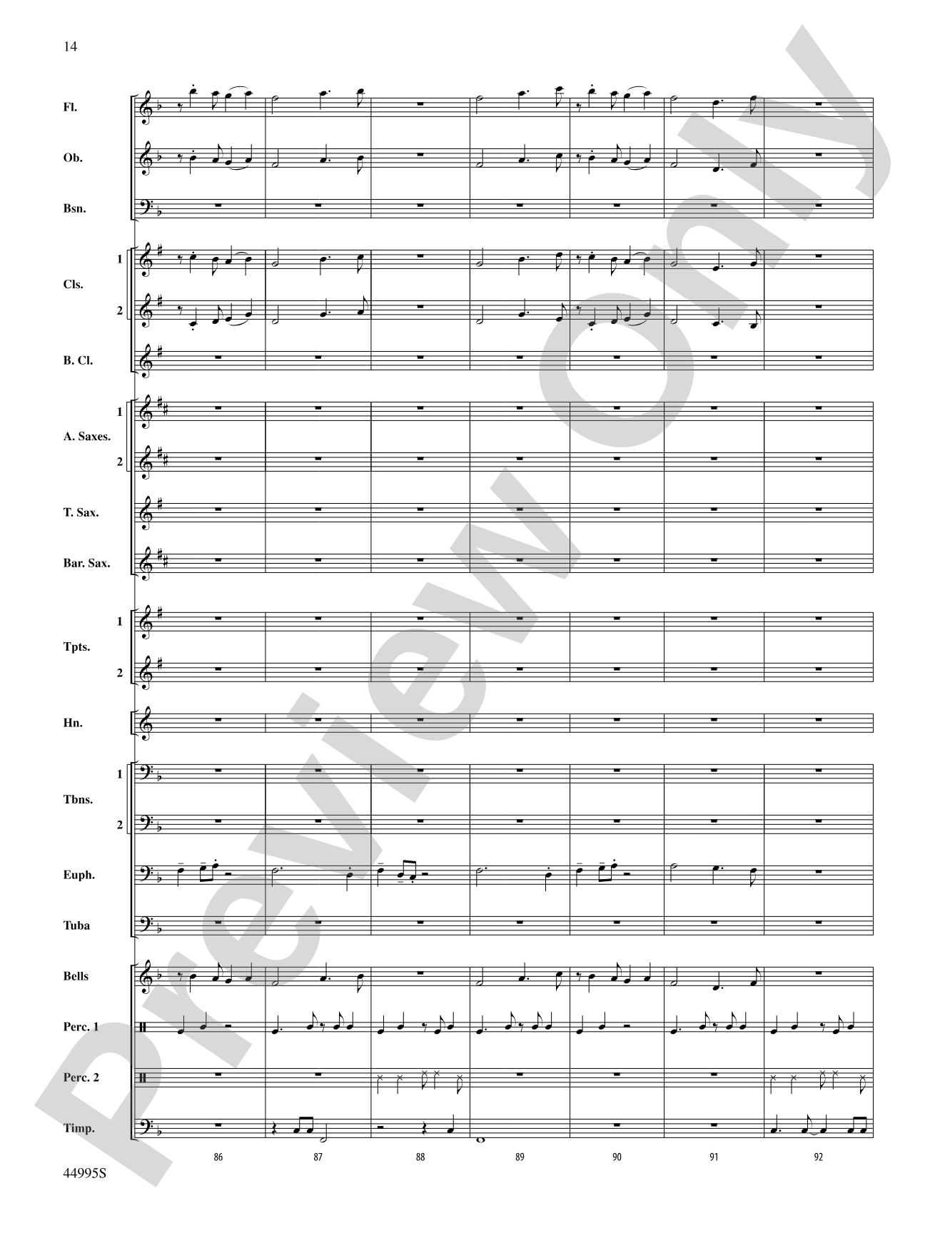 Djembe Laya: Concert Band Conductor Score & Parts
