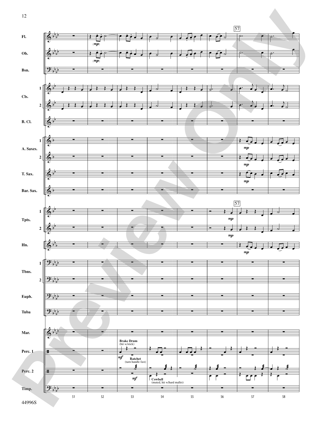 Race Car: Concert Band Conductor Score & Parts