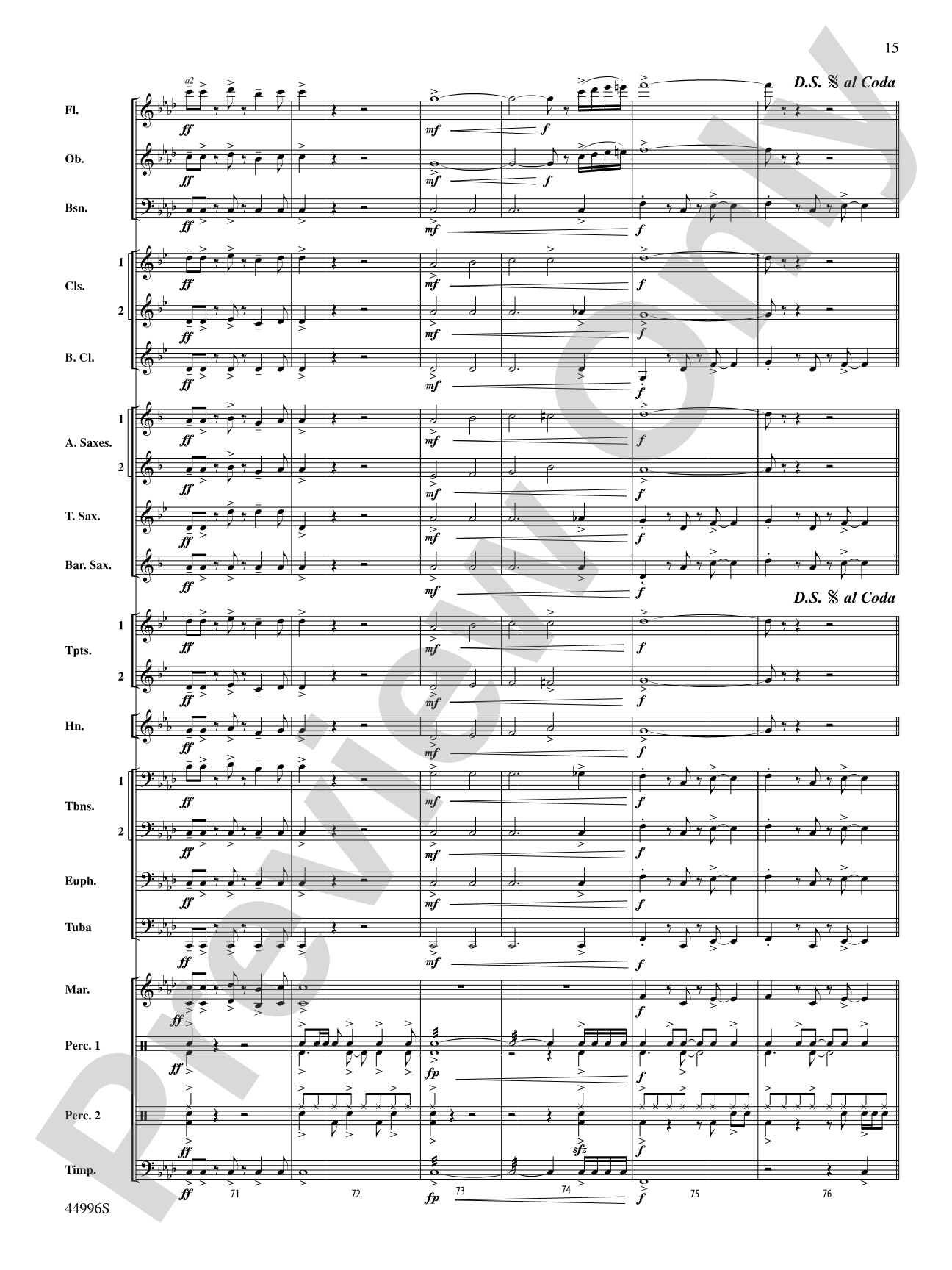 Race Car: Concert Band Conductor Score & Parts