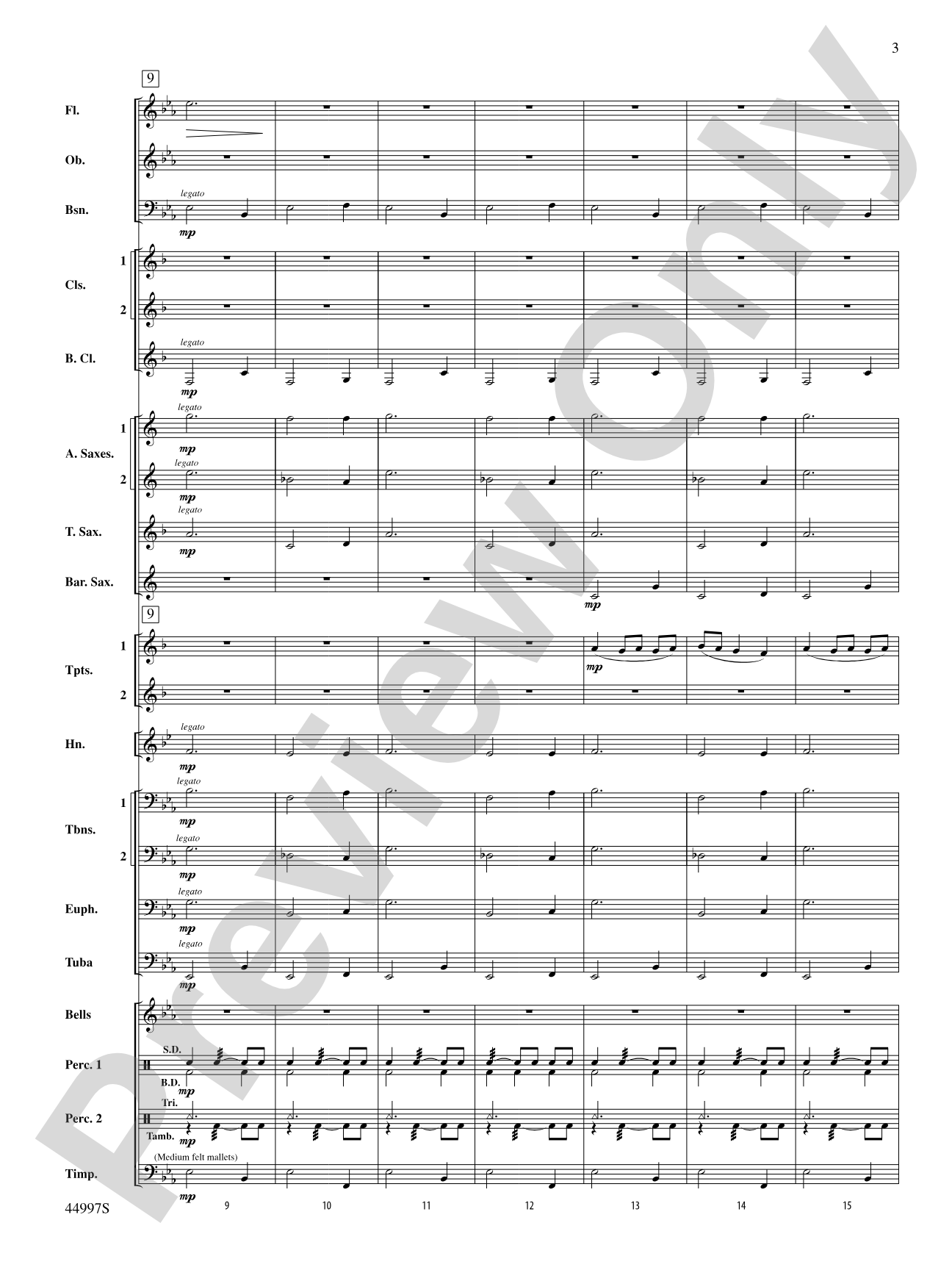 Pinwheels: Concert Band Conductor Score & Parts