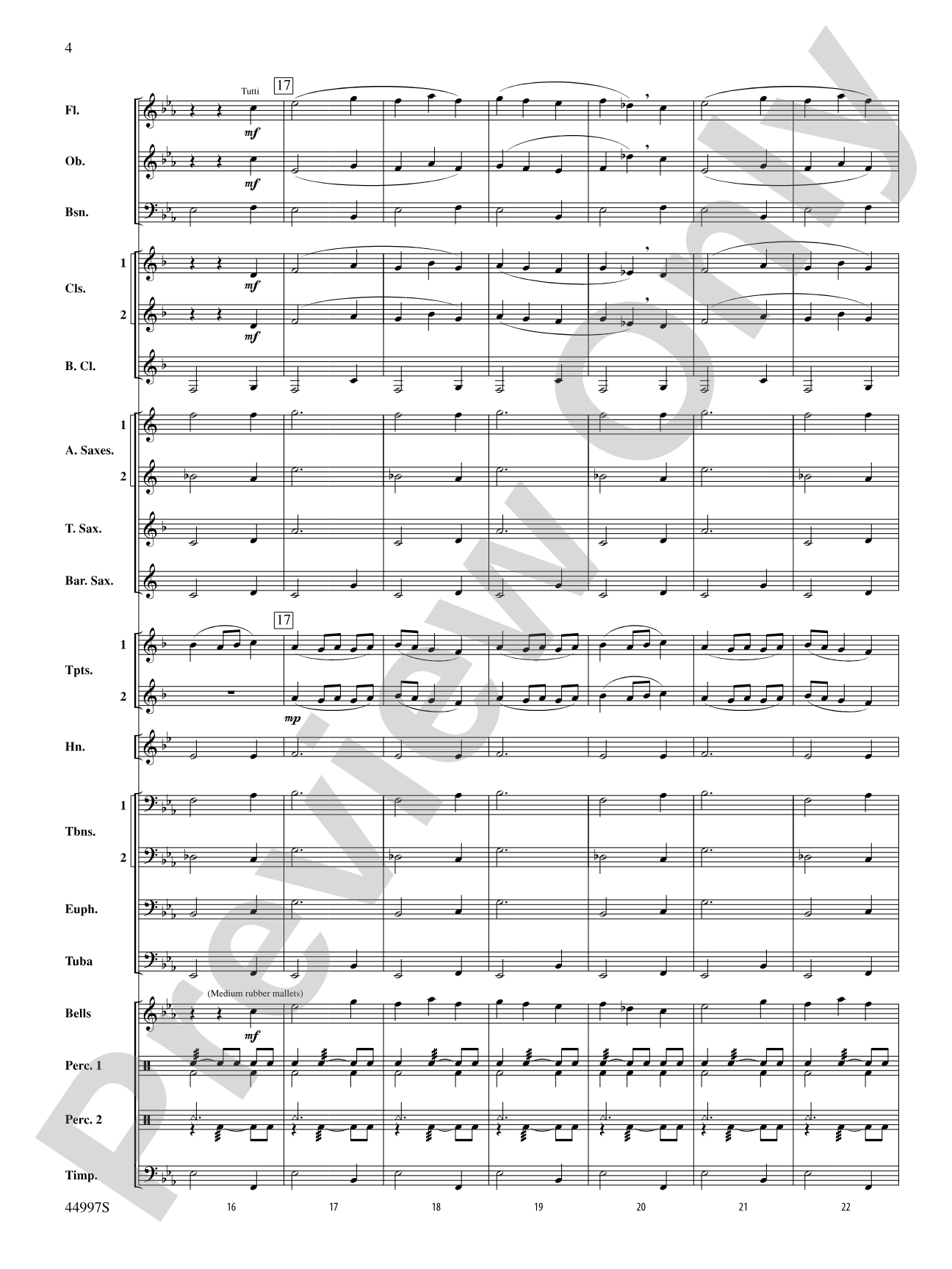 Pinwheels: Concert Band Conductor Score & Parts