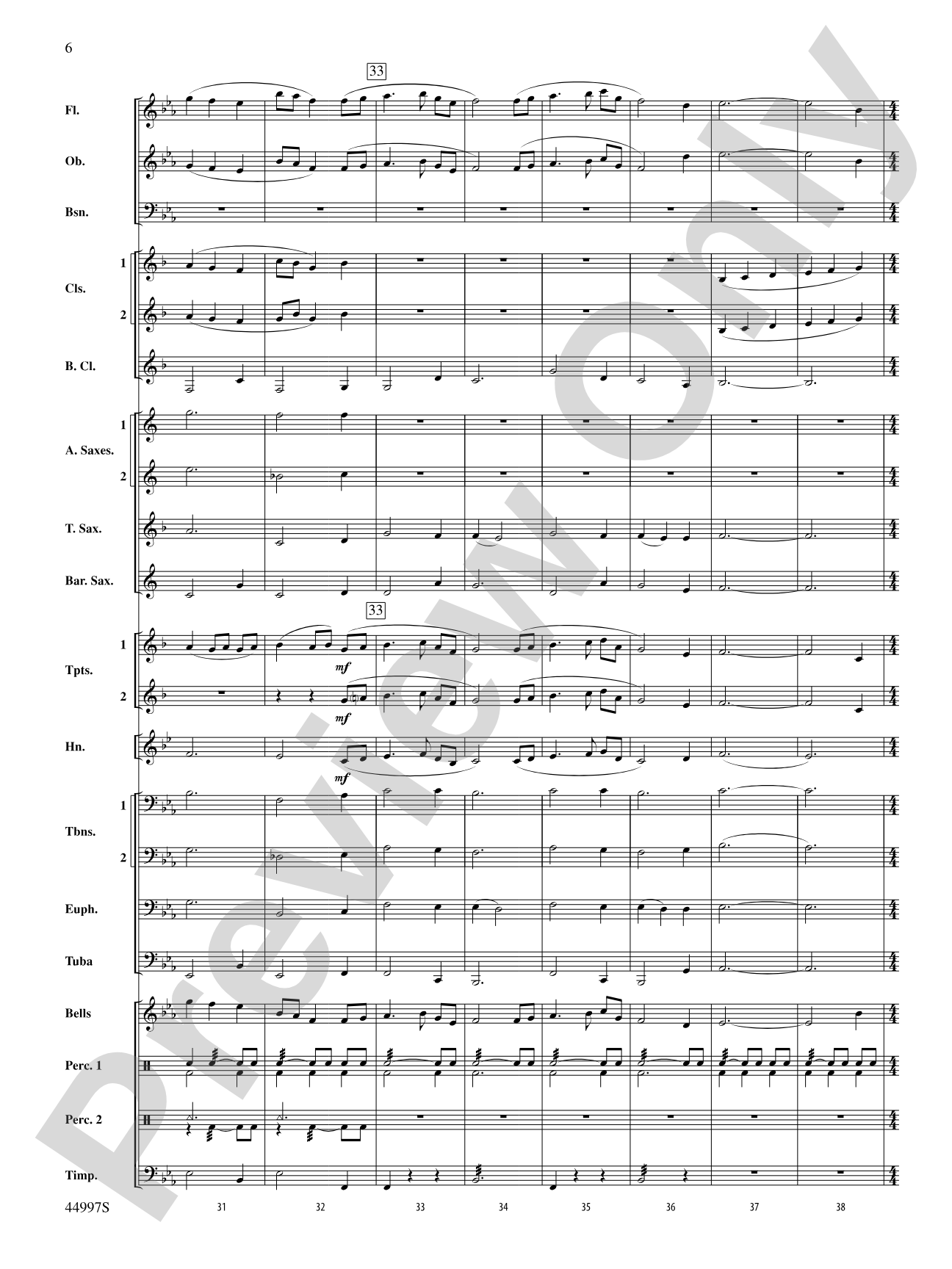 Pinwheels: Concert Band Conductor Score & Parts