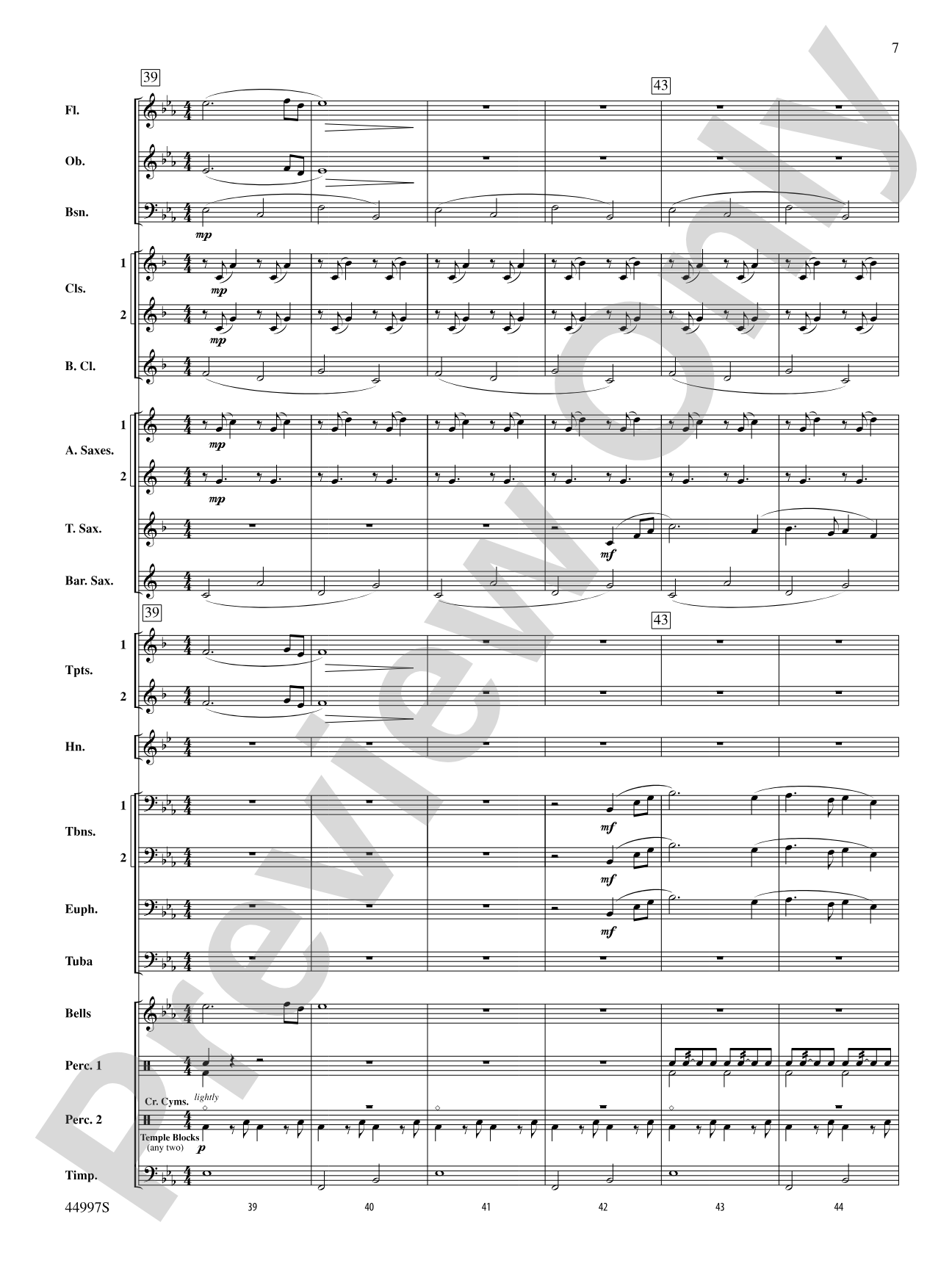 Pinwheels: Concert Band Conductor Score & Parts