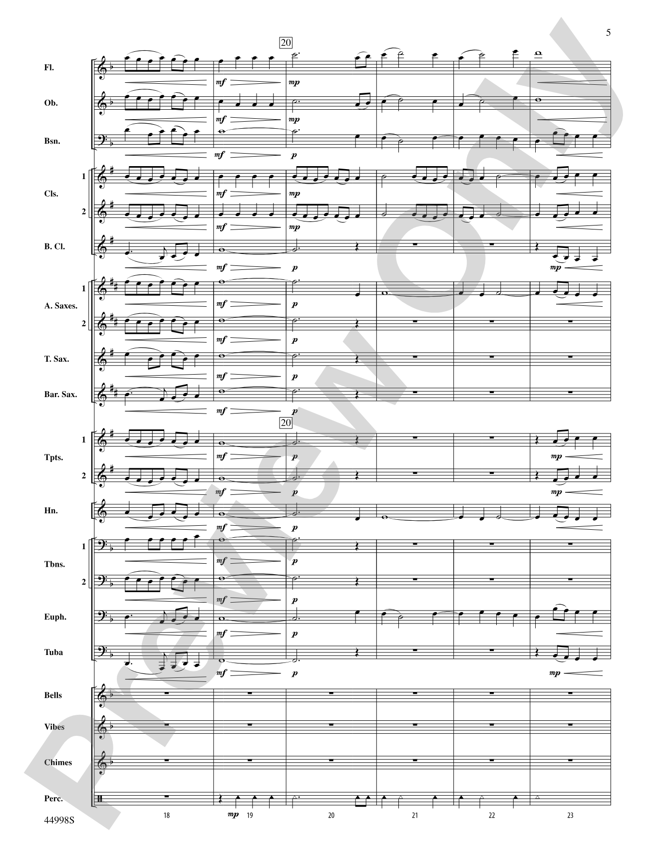 Ave Maria: Concert Band Conductor Score & Parts