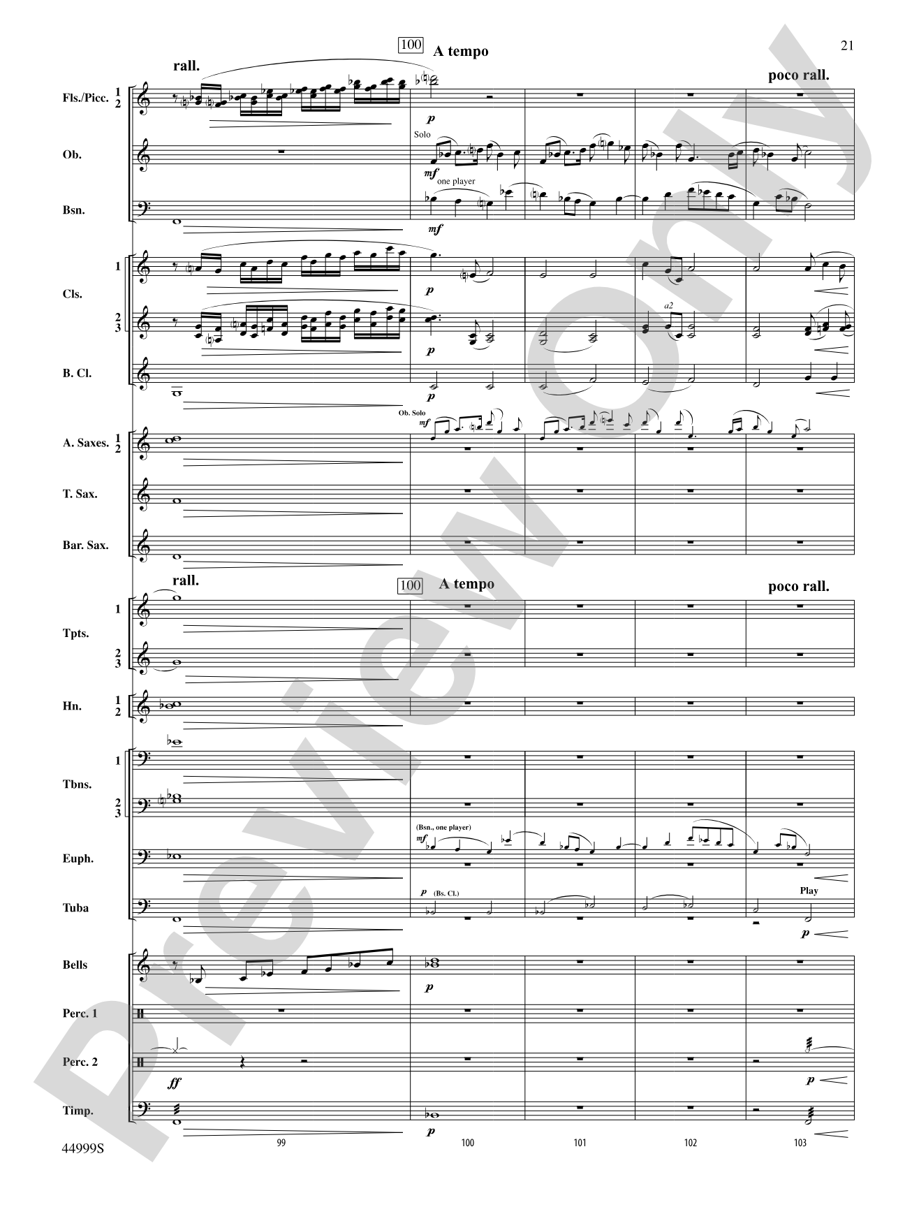 Piedmont Festival Overture: Concert Band Conductor Score & Parts