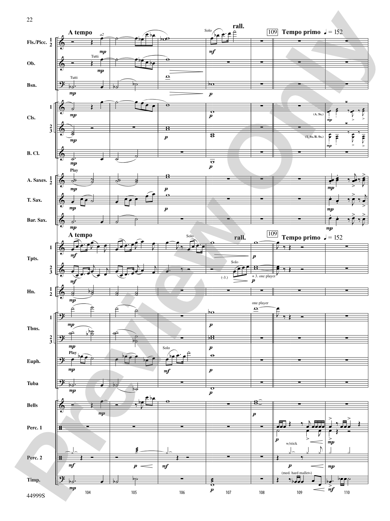Piedmont Festival Overture: Concert Band Conductor Score & Parts