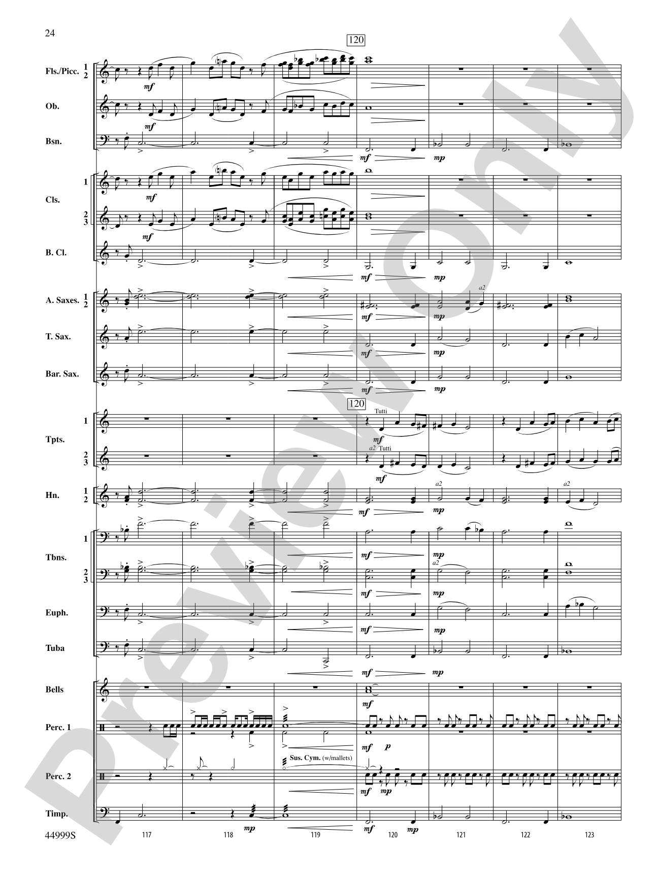 Piedmont Festival Overture: Concert Band Conductor Score & Parts