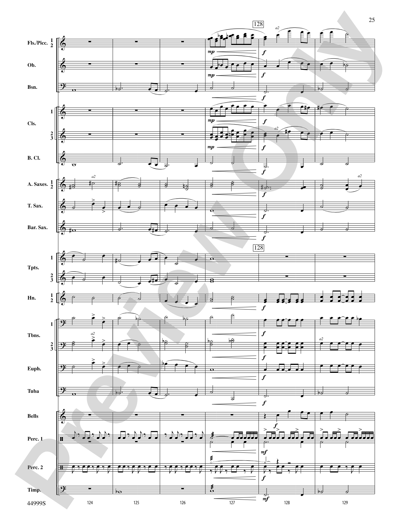 Piedmont Festival Overture: Concert Band Conductor Score & Parts