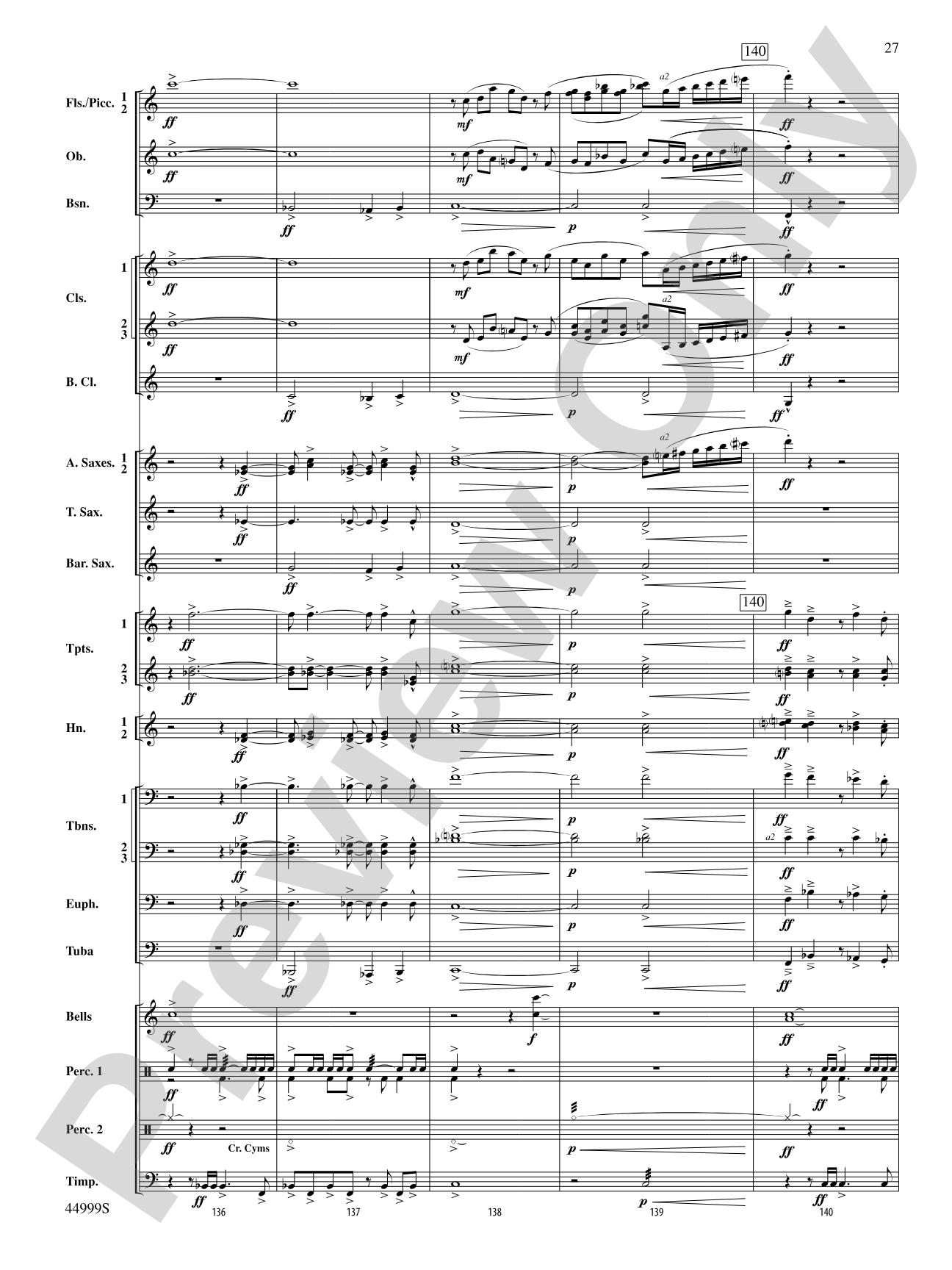 Piedmont Festival Overture: Concert Band Conductor Score & Parts