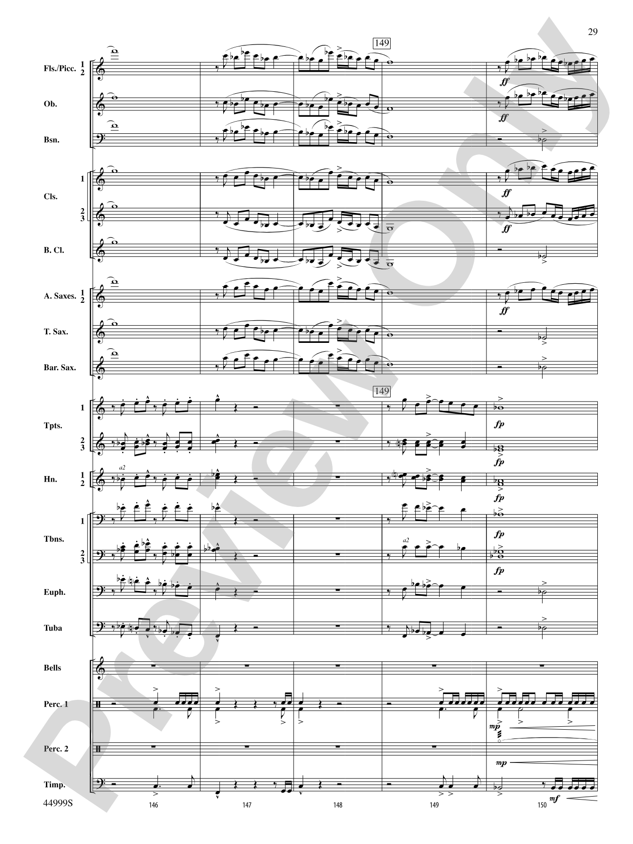 Piedmont Festival Overture: Concert Band Conductor Score & Parts