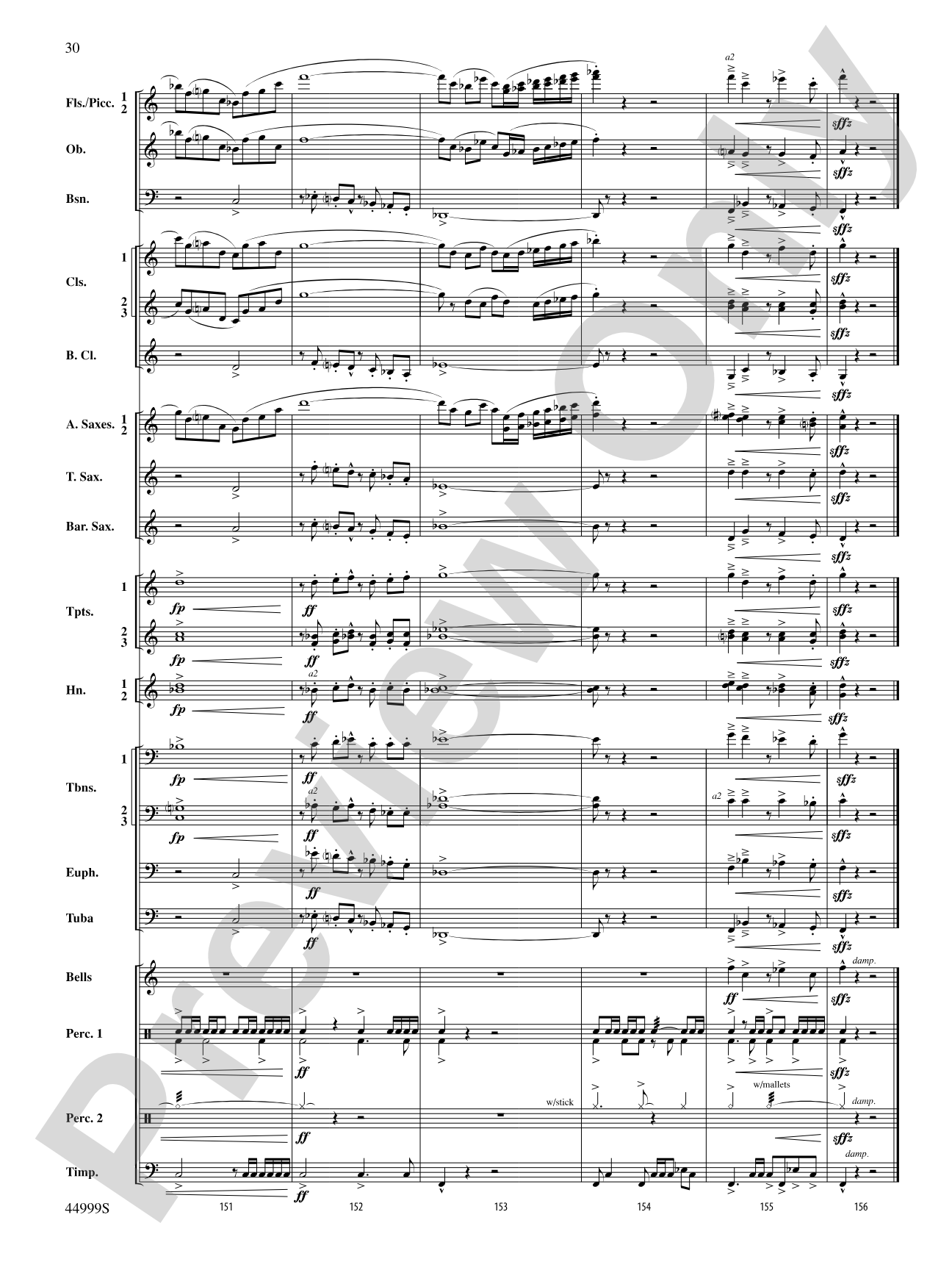 Piedmont Festival Overture: Concert Band Conductor Score & Parts