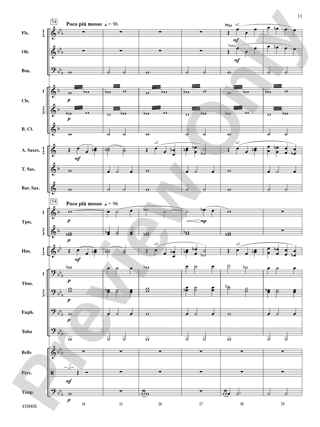 With Every Sunrise: Concert Band Conductor Score & Parts
